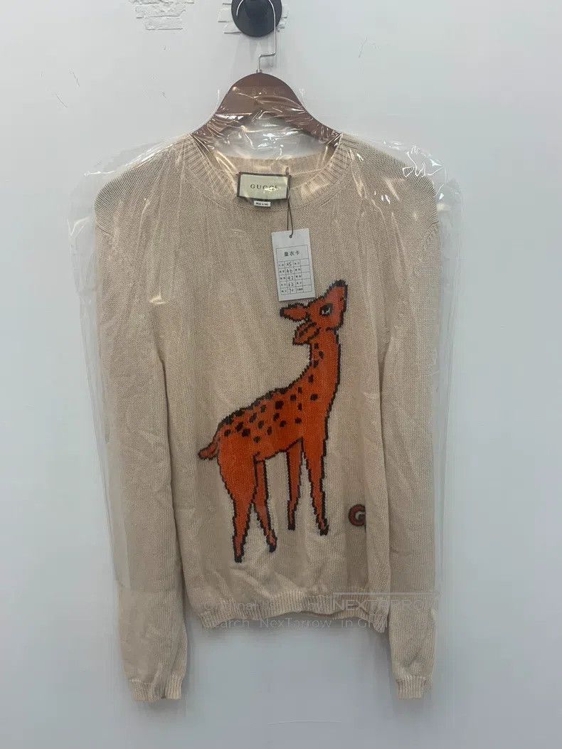 Gucci Gucci Deer Sweater Size US XS / EU 42 / 0 - 1 Thumbnail