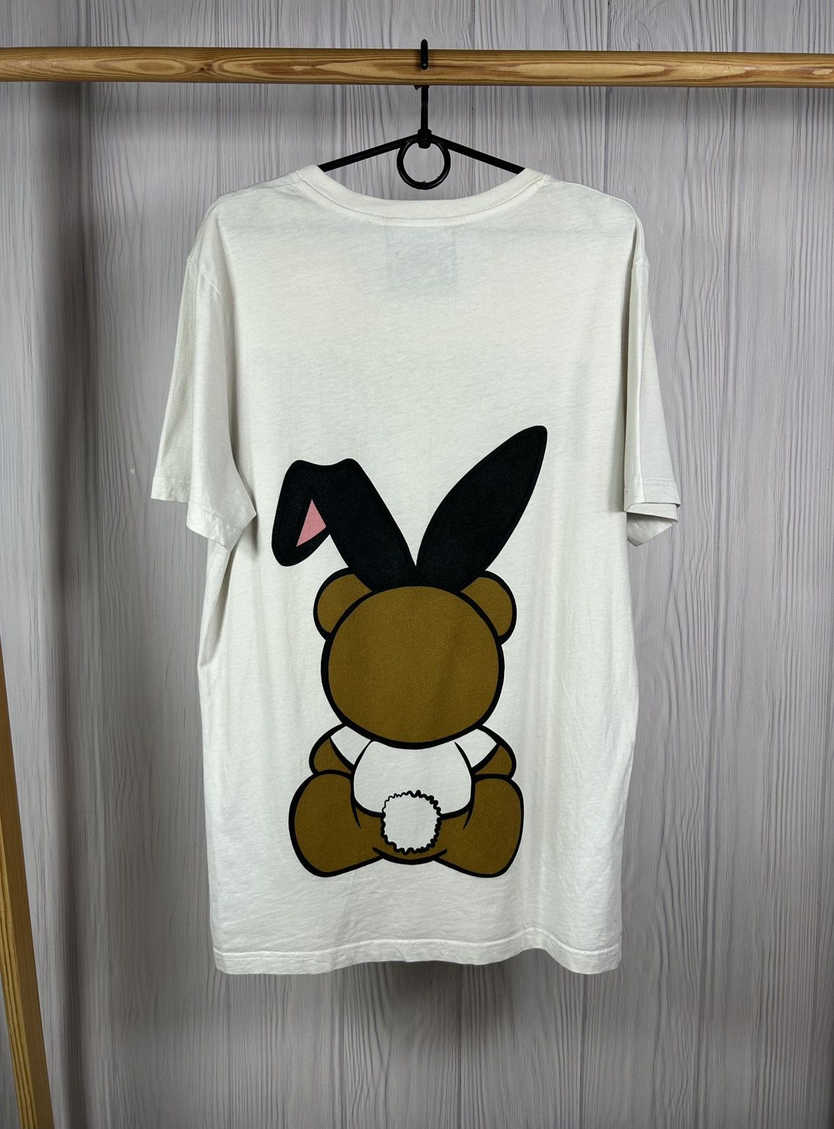 Moschino Rare Moschino Couture Playboy Bear T-Shirt US Size 40 Size US M / EU 48-50 / 2 - 2 Thumbnail