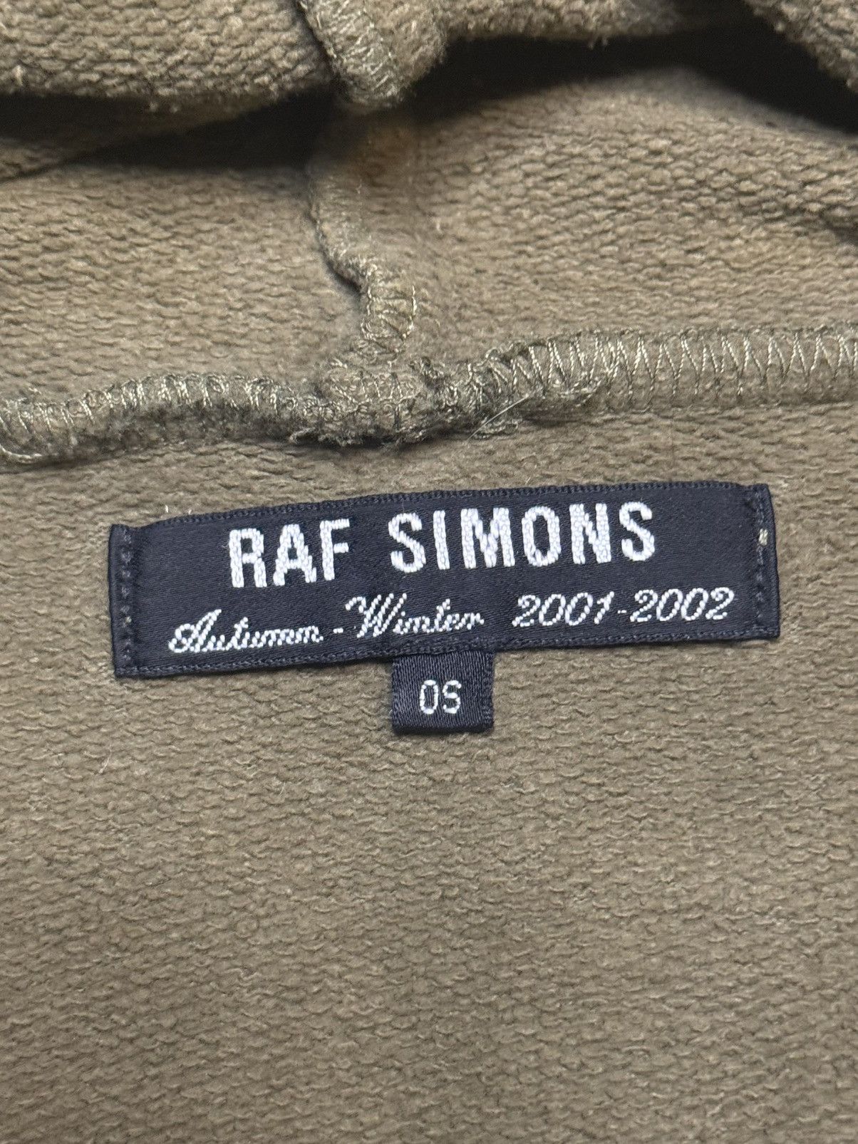 Raf Simons Raf Simons AW01 Riot Sleeveless Hoodie Size US XL / EU 56 / 4 - 3 Thumbnail
