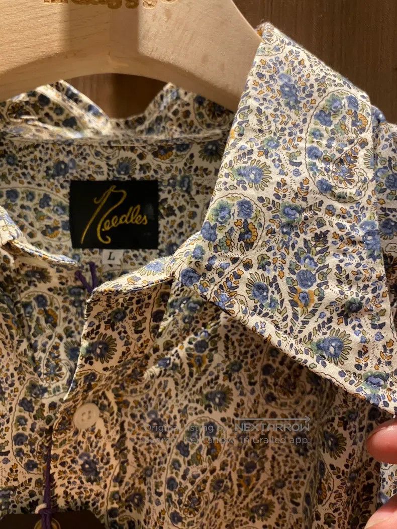 Other Needles Regular EDG Gather Shirt Size US L / EU 52-54 / 3 - 3 Thumbnail