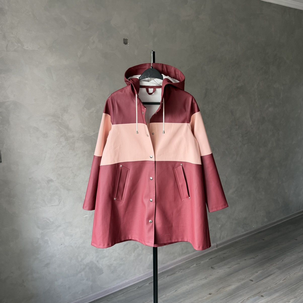 Stutterheim Stutterheim Raincoat Mosebacke Stripe Size XXS / US 00 / IT 34 - 1 Thumbnail
