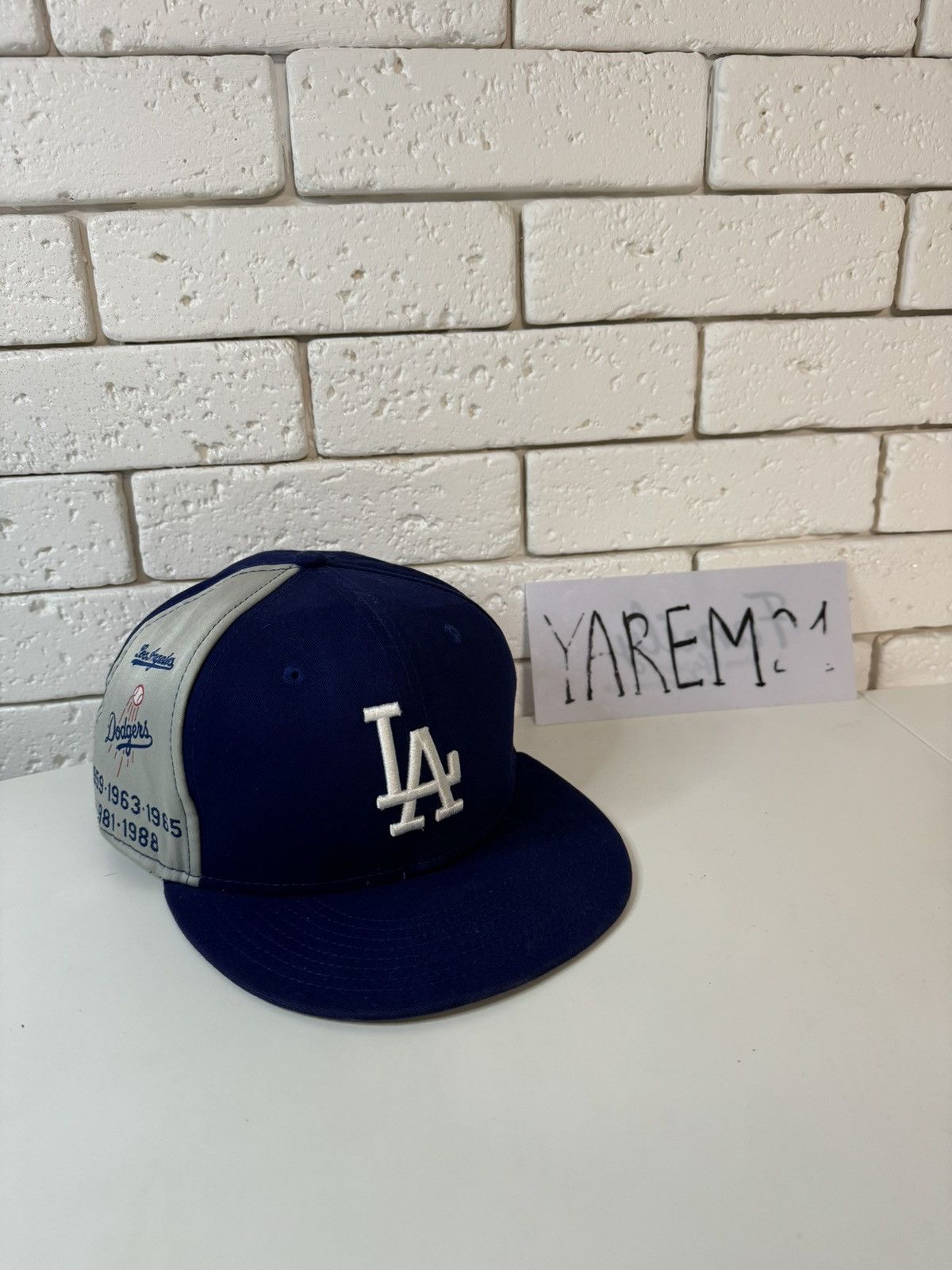 New Era Los Angles Dodgers New Era cap hat Size ONE SIZE - 1 Thumbnail