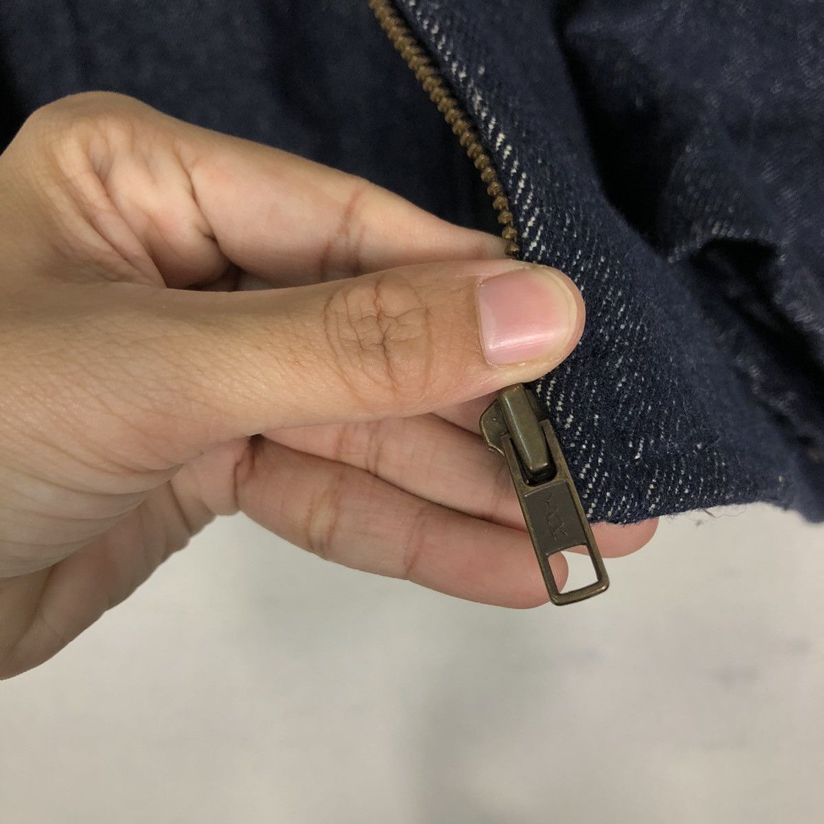 Japanese Brand 🔥90’s Vintage Denim Biker Jacket Aburaysia Issey Miyake Size US M / EU 48-50 / 2 - 14 Thumbnail