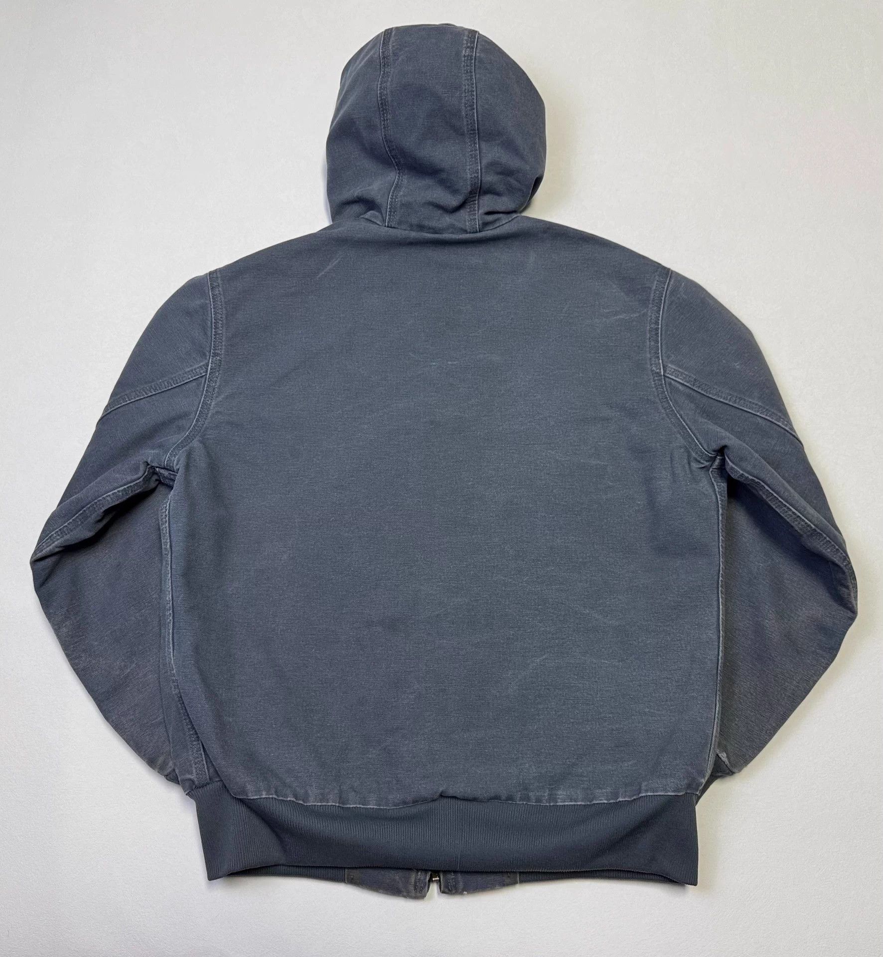 Carhartt Carhartt Vintage WJ130 Women's Storm Blue Hooded Jacket Size L / US 10 / IT 46 - 5 Thumbnail