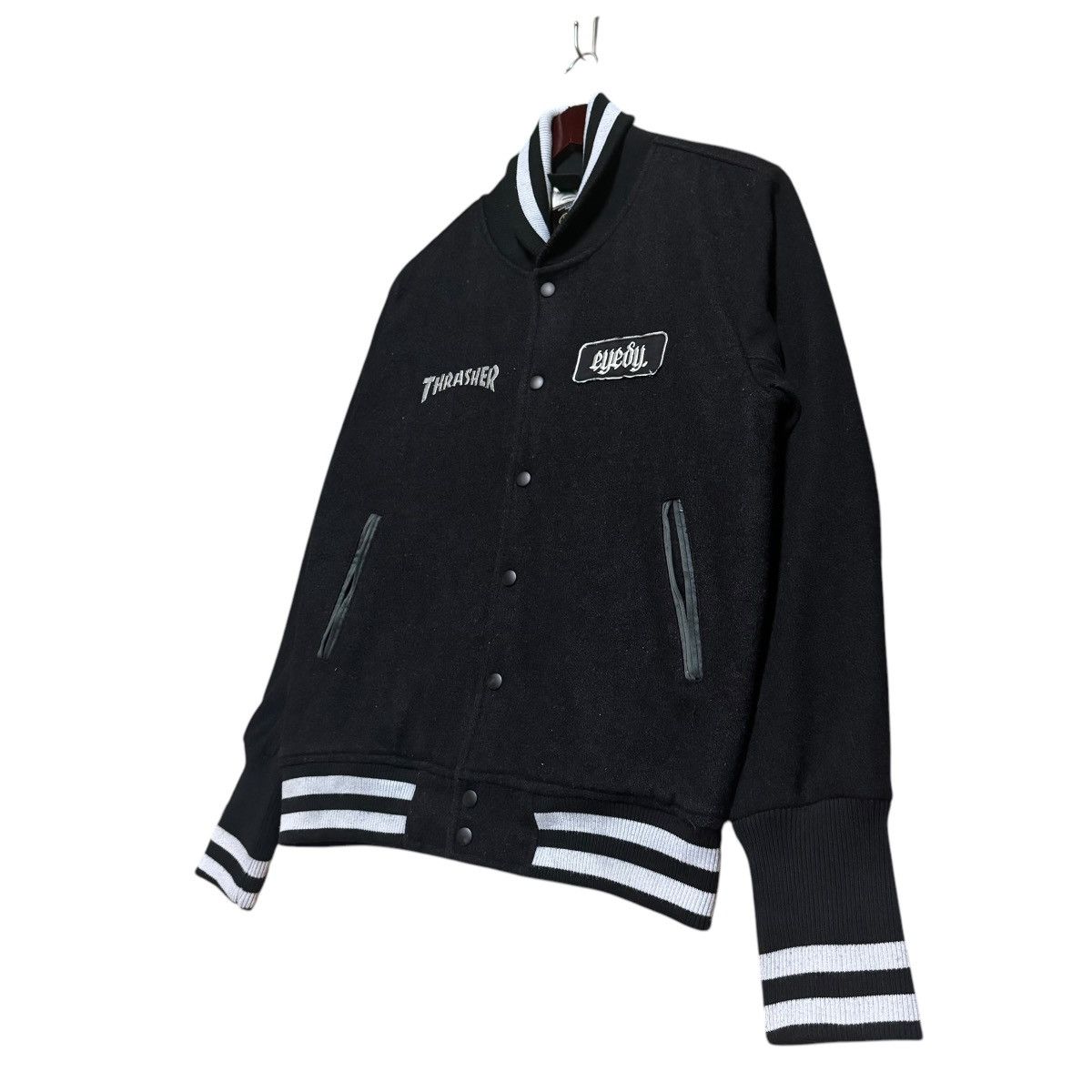 Japanese Brand Eye Candy X Thrasher Magazine Baseball Varsity Jacket Size US M / EU 48-50 / 2 - 6 Thumbnail