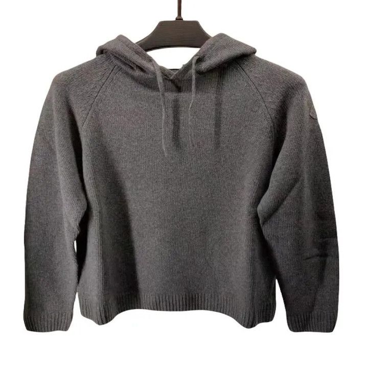 Moncler Moncler Men's Logo Hooded Knit Sweater Size US XL / EU 56 / 4 - 1 Thumbnail