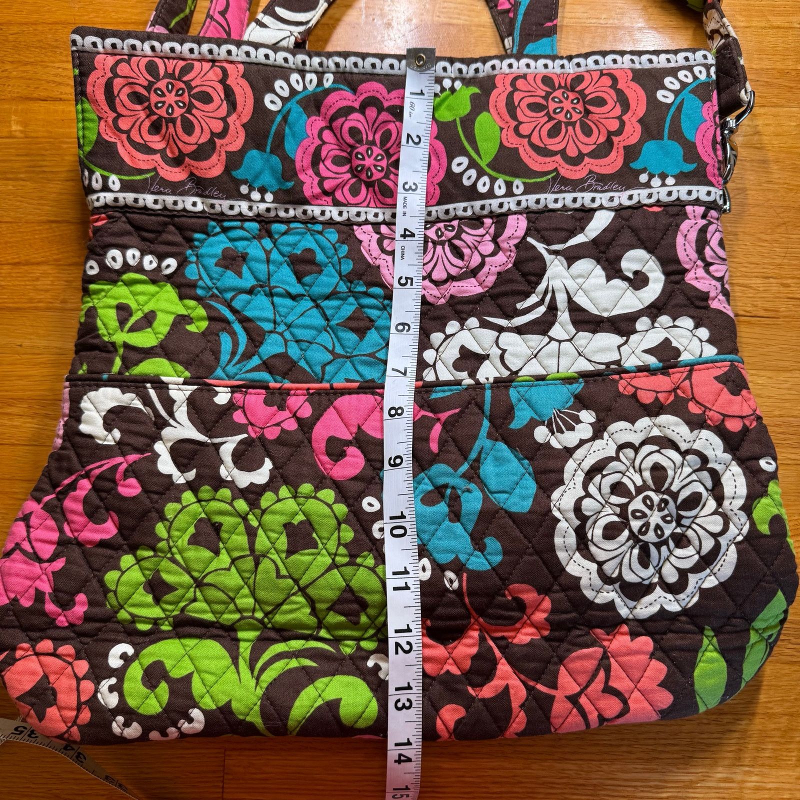 Vera Bradley Vera Bradley LOLA Tote Convertible Crossbody Purse Handbag Size ONE SIZE - 9 Thumbnail