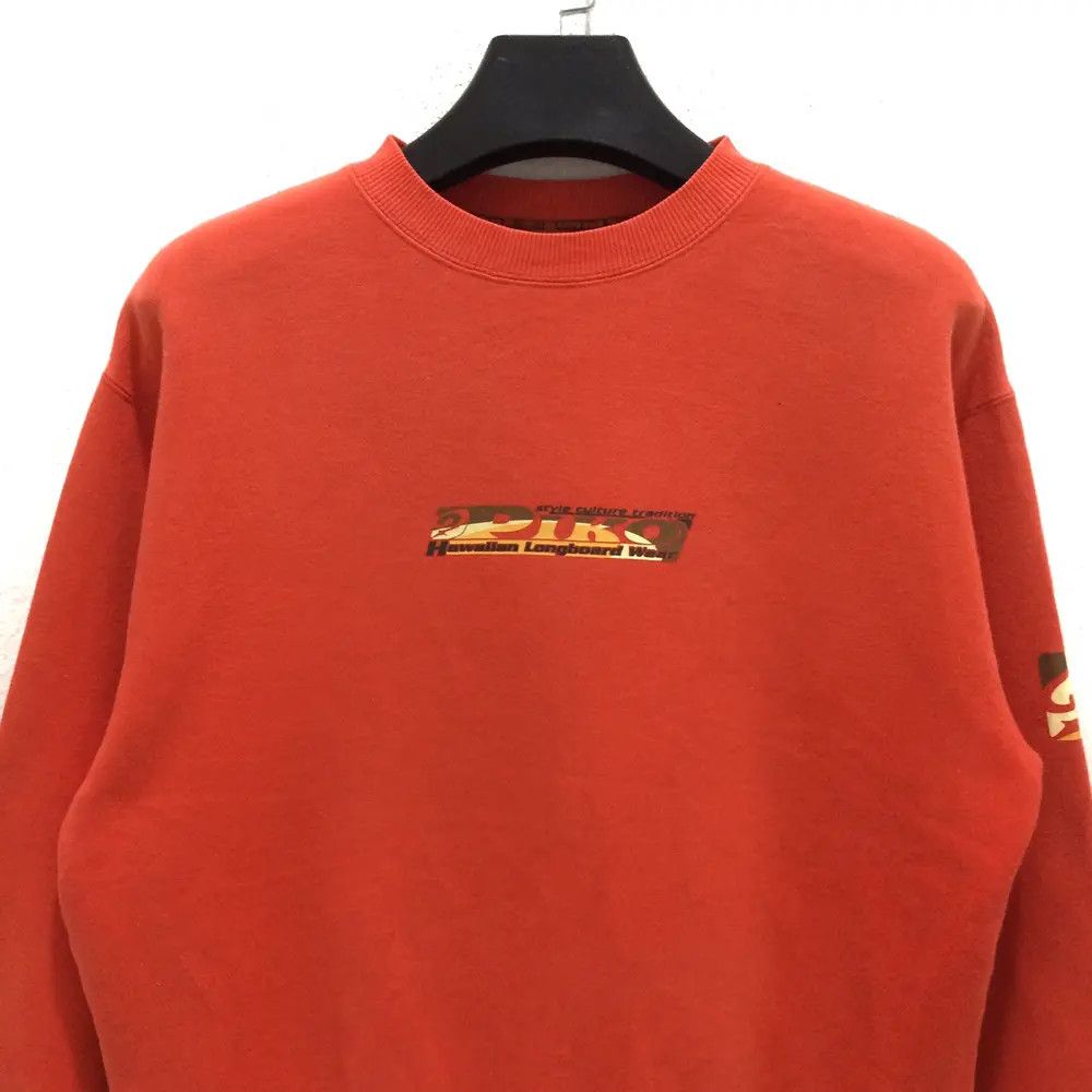 Vintage Piko Hawaiian Longboard Wear Box Logo Sweatshirt Size US L / EU 52-54 / 3 - 2 Thumbnail