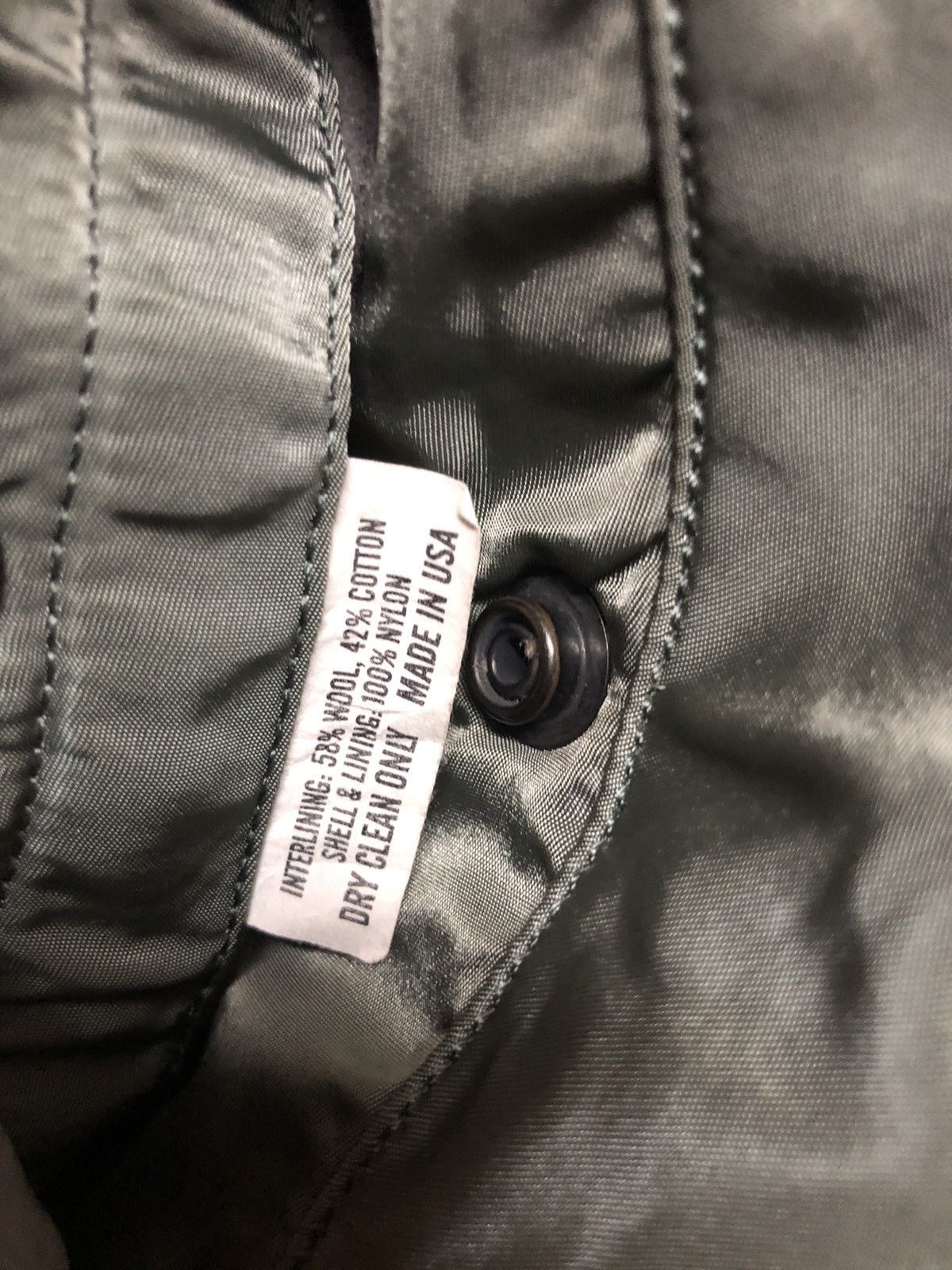 Alpha Industries Rare Vintage🇺🇸 B15-D MOD Flying Jacket Bomber USAF Size US M / EU 48-50 / 2 - 7 Thumbnail