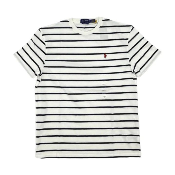 Polo Ralph Lauren Polo Ralph Lauren Striped Casual Short-Sleeve T-Shirt Size US S / EU 44-46 / 1 - 1 Thumbnail