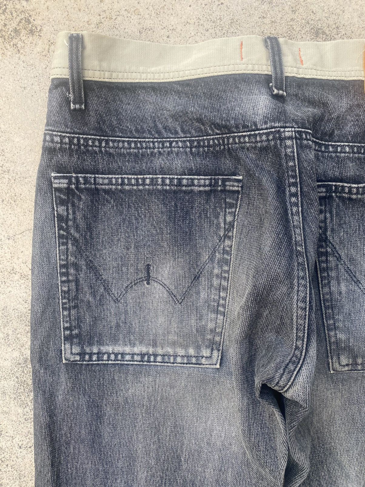 If Six Was Nine × Tornado Mart Flare Jeans Eswin Function Faded Washed Size US 32 / EU 48 - 18 Thumbnail
