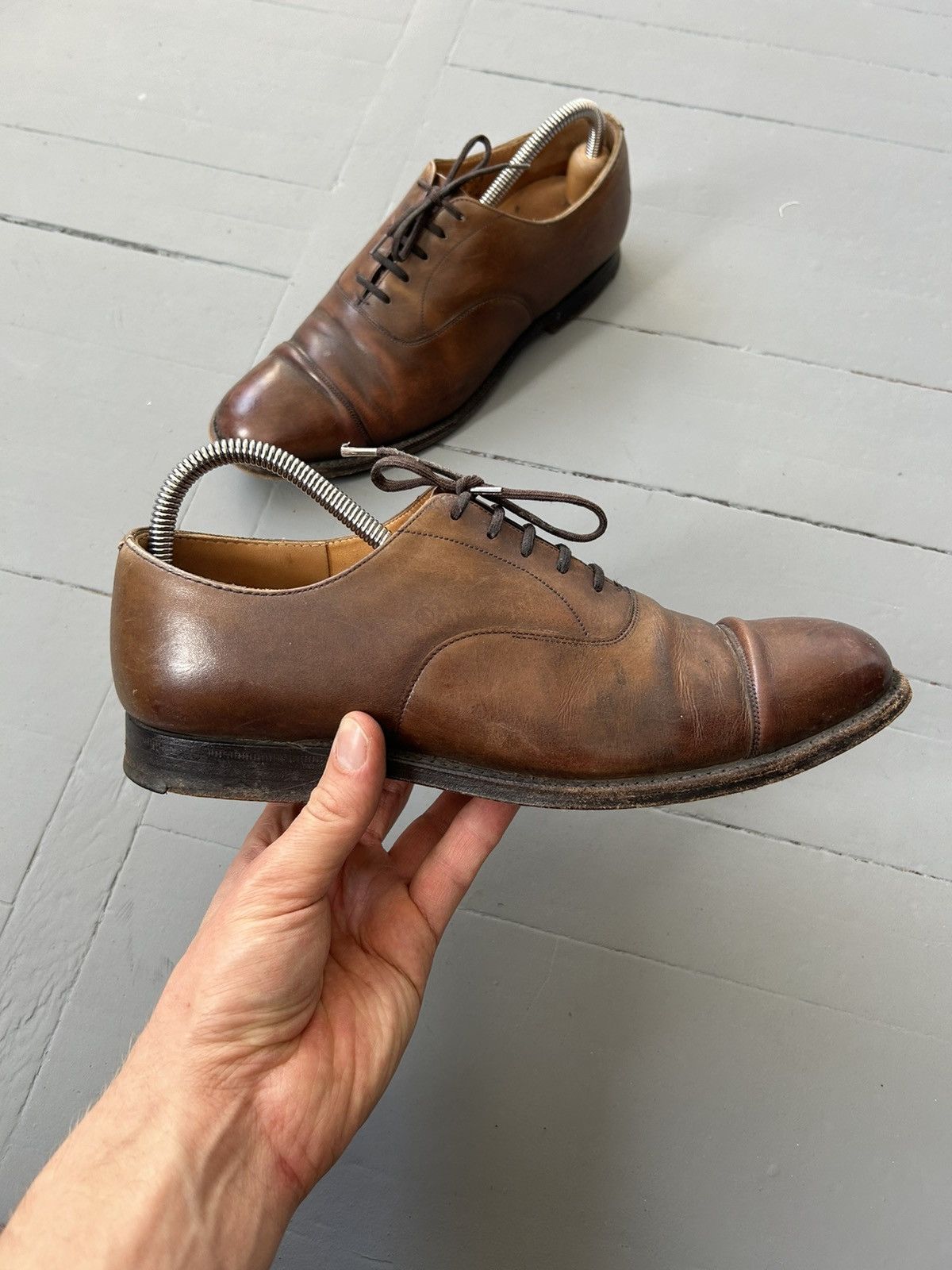 image of Churchs Church’S Shoes Vintage in Brown, Men's (Size 8.5)