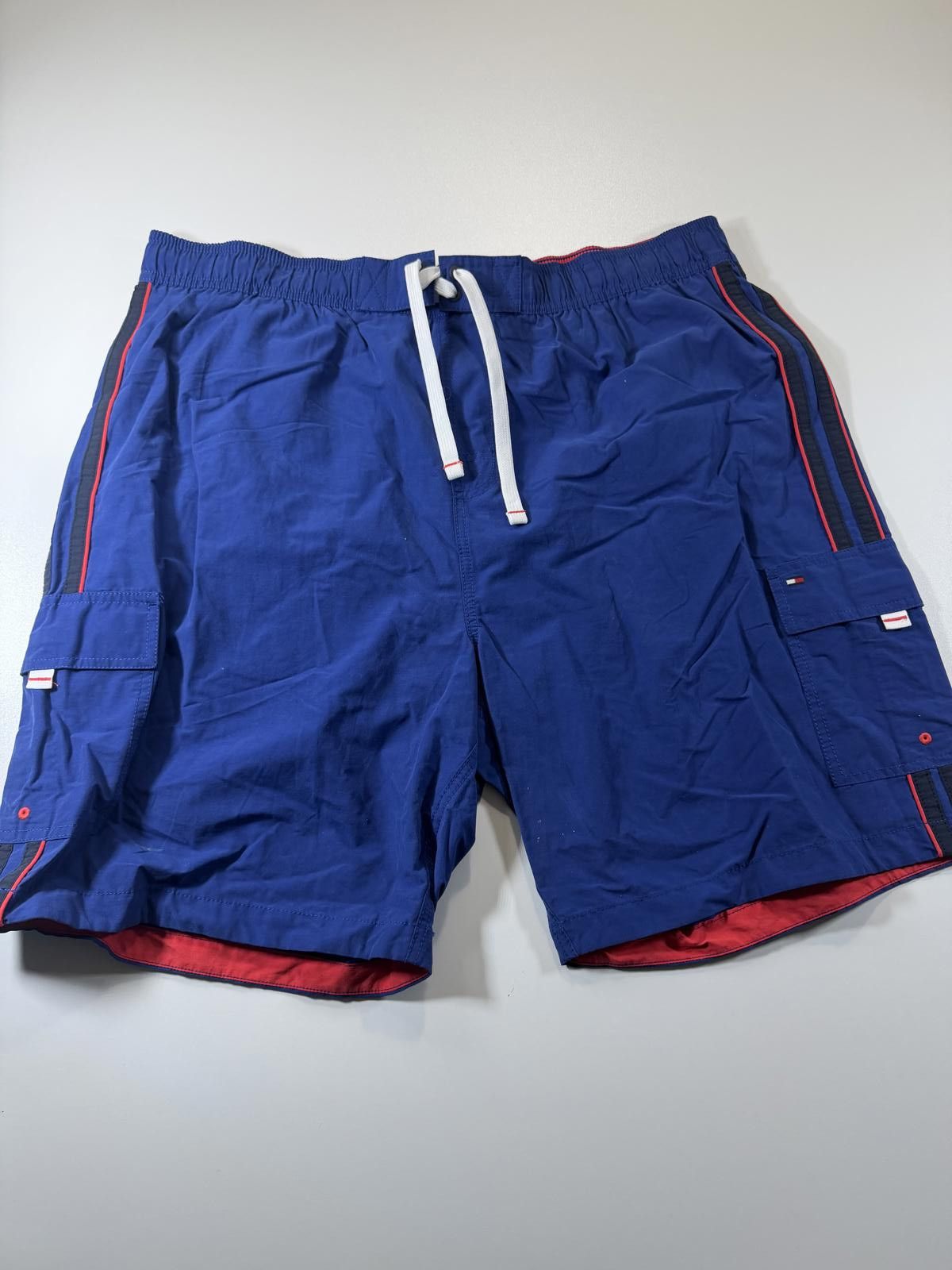 Tommy Hilfiger Tommy Hilfiger Men's Blue Cargo Swim Shorts XXL Size US 40 / EU 56 - 1 Thumbnail