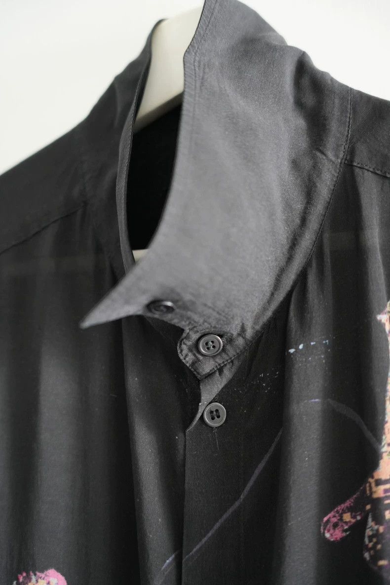 Yohji Yamamoto Yohji Yamamoto Yohji Yamamoto Printed Long Sleeve Shirt Size US M / EU 48-50 / 2 - 5 Thumbnail