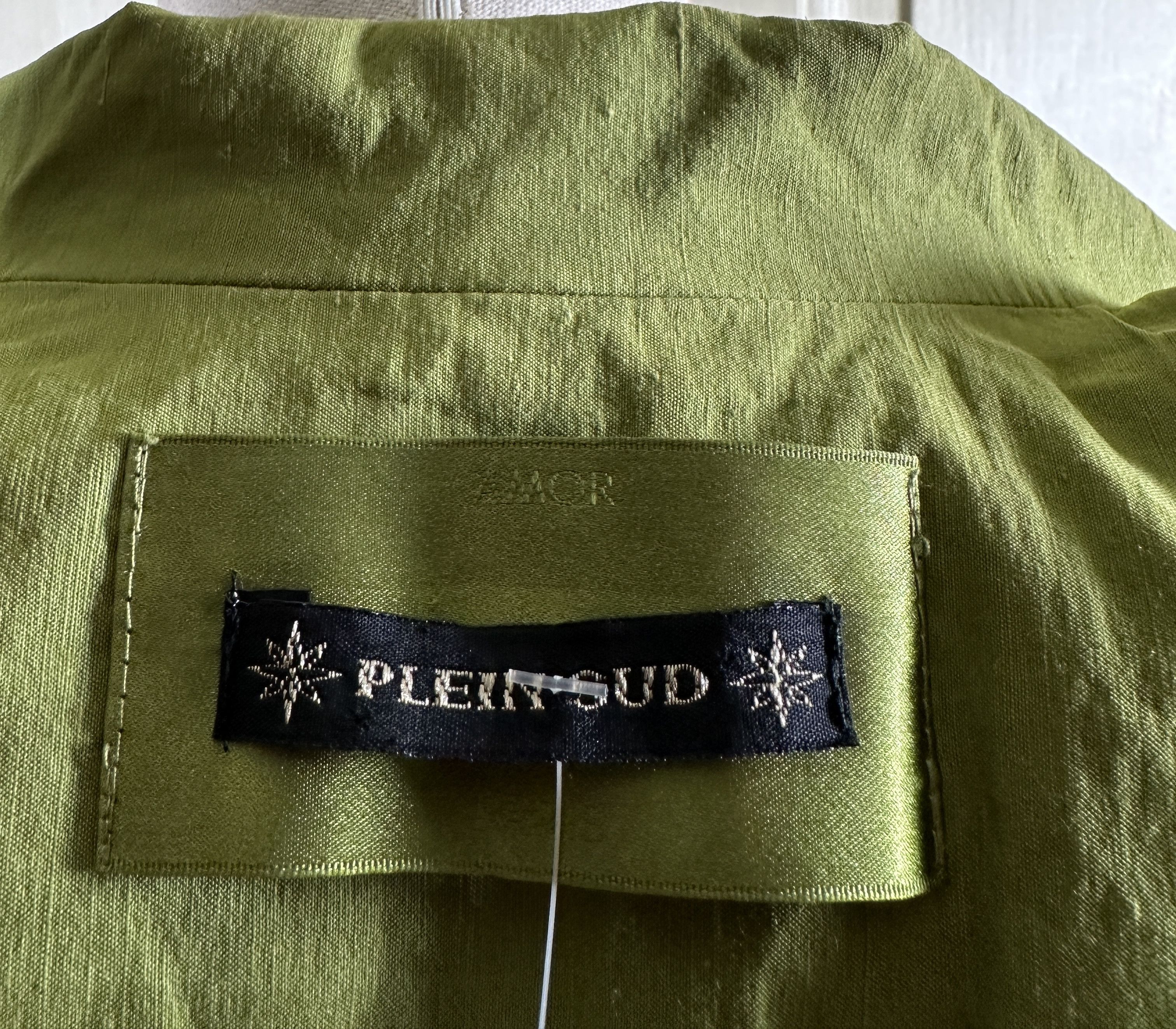 plein sud Green linen blazer Size M / US 6-8 / IT 42-44 - 8 Thumbnail