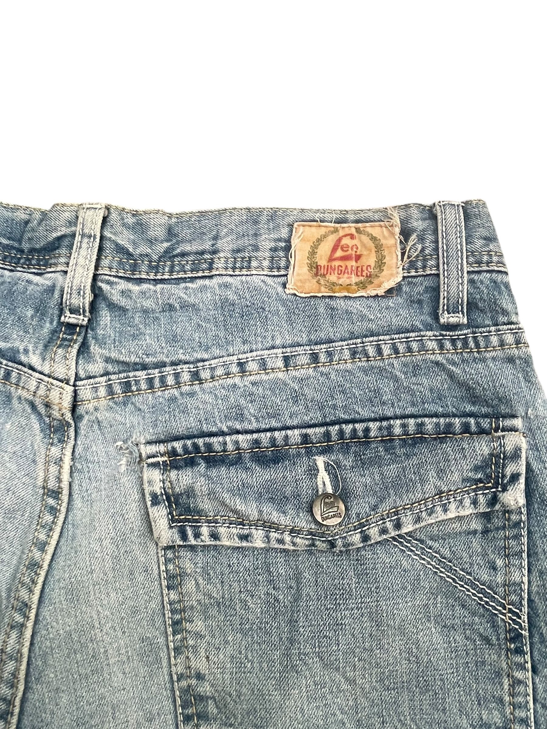 Lee Vintage Lee Dungarees Distresed Denim Size US 33 - 5 Thumbnail