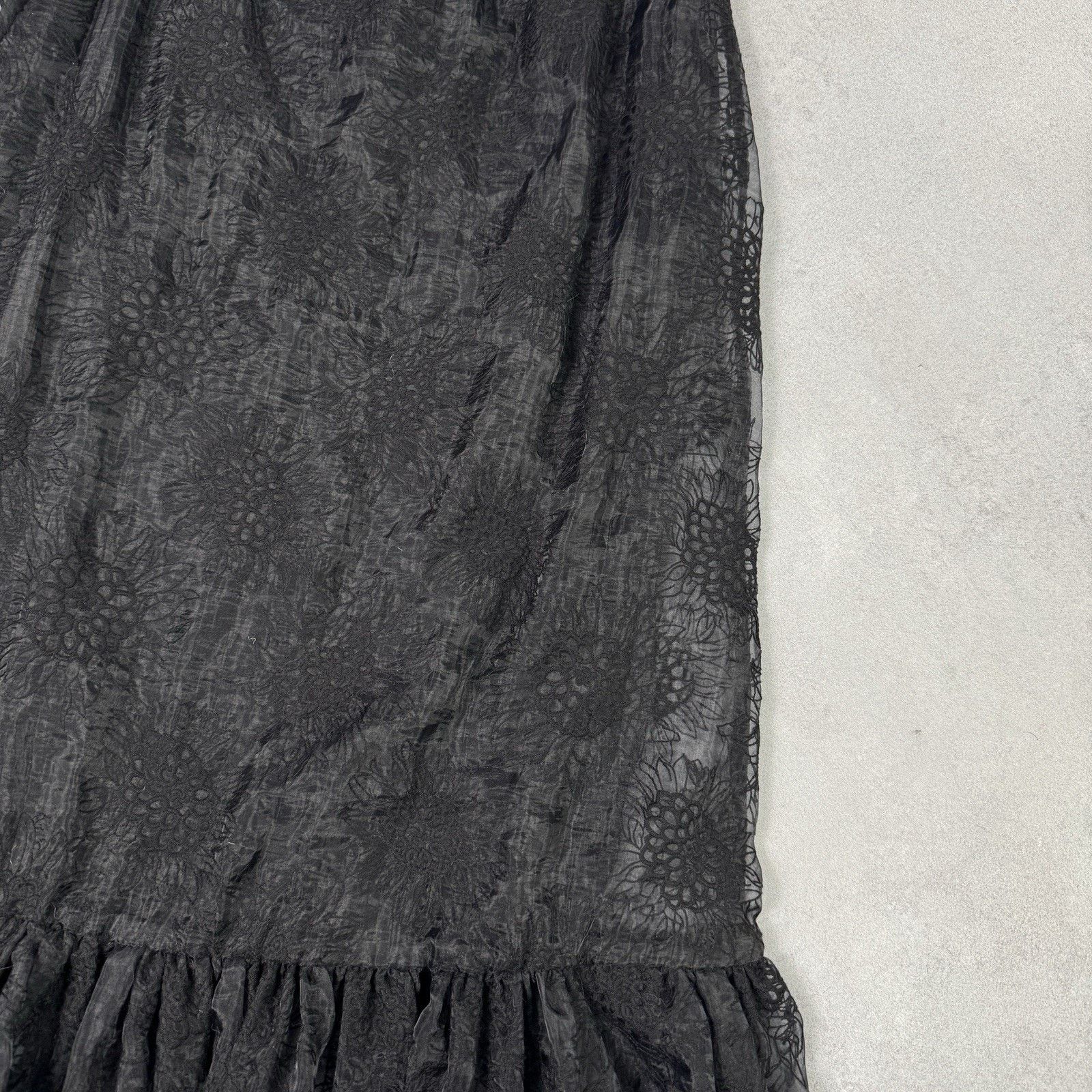 H&M H&M X SANDRA MANSOUR EMBROIDERED SKIRT "NWT" Size UK 10 Size 28" / US 6 / IT 42 - 20 Thumbnail