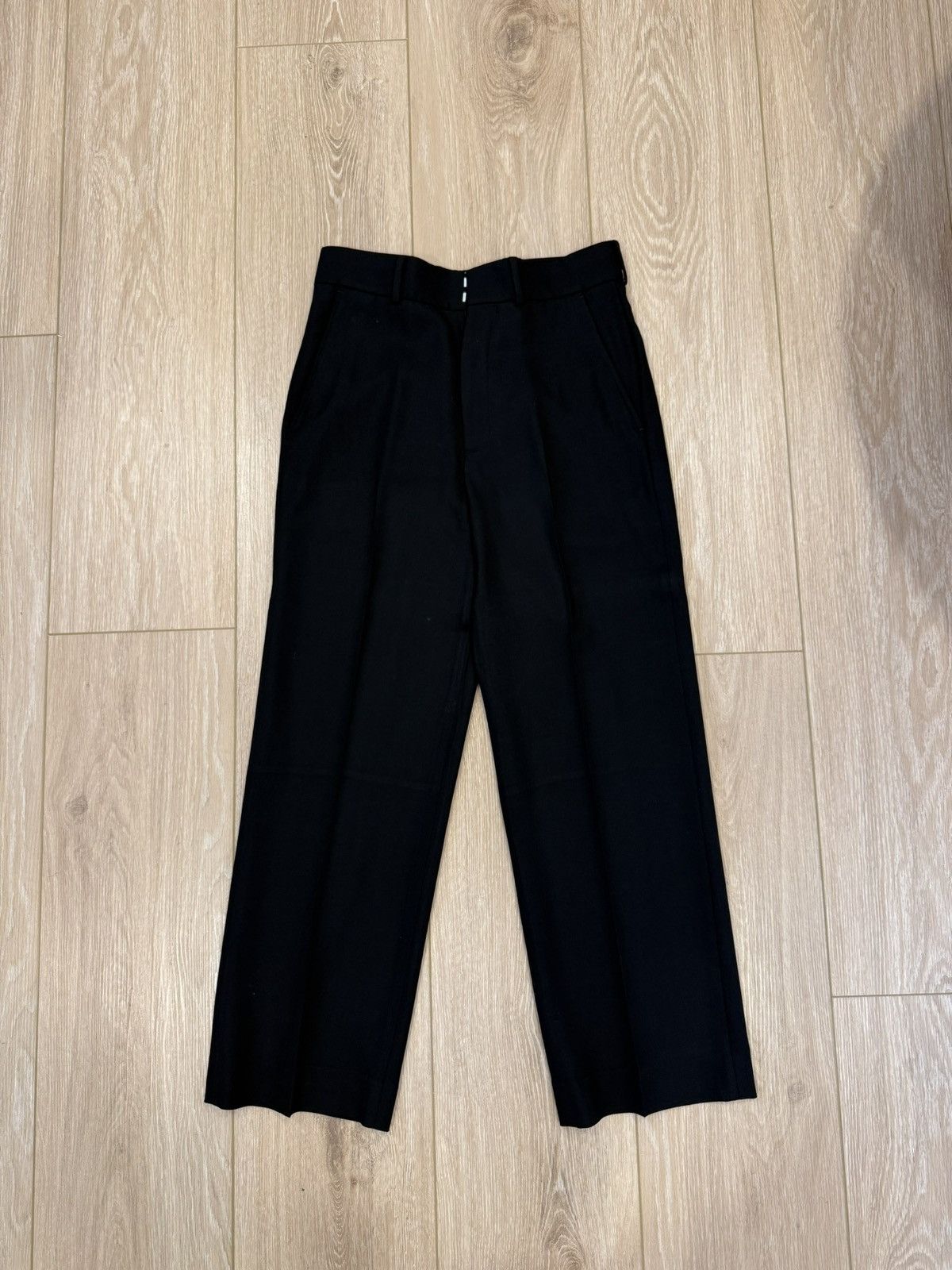 Casablanca Wool Gabardine Flare Trousers Size US 32 / EU 48 - 1 Thumbnail