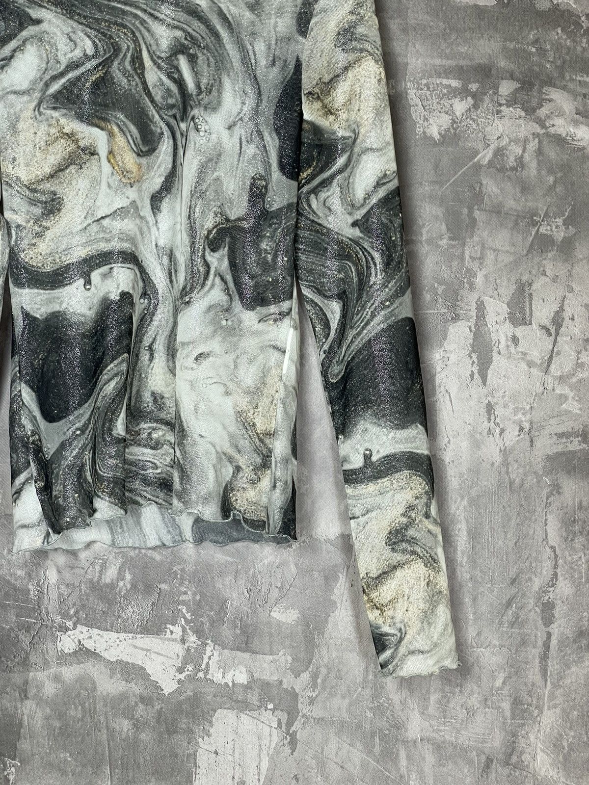 Japanese Brand × Vintage Vintage Avant Garde Abstract Y2K JPG Style Long Sleeve Size M / US 6-8 / IT 42-44 - 6 Thumbnail