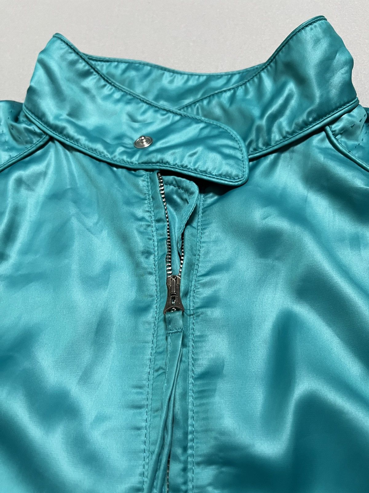 Diesel Diesel Turquoise Liquid Space Super Rare Bomber Jacket Size L / US 10 / IT 46 - 7 Thumbnail