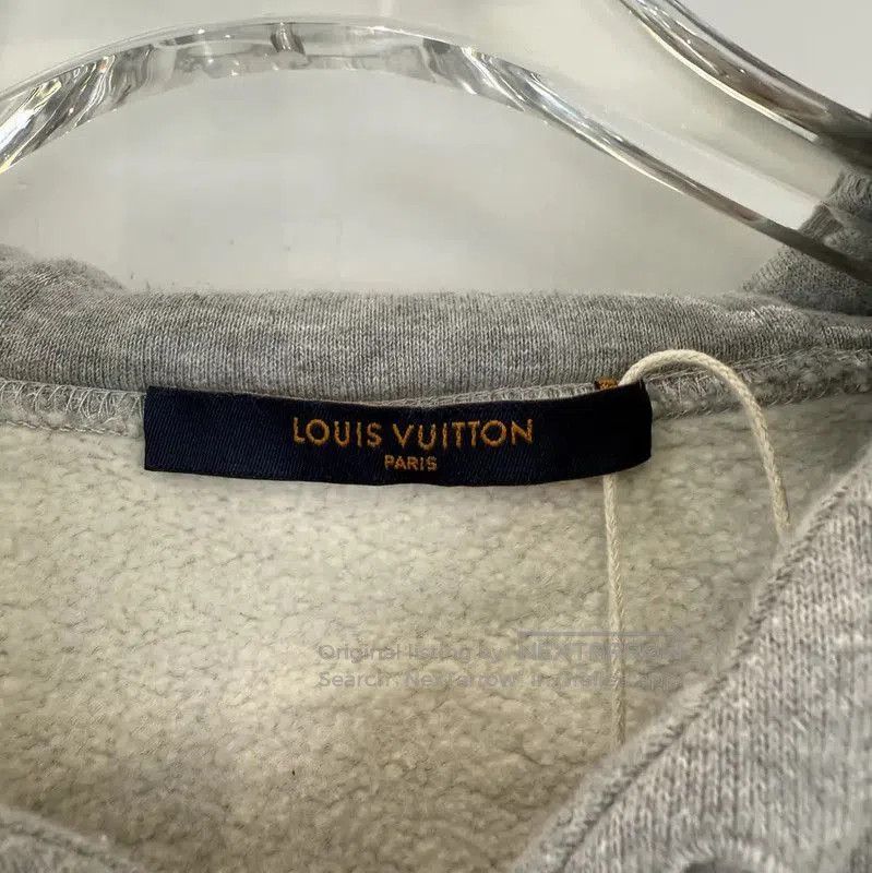 Other Louis Vuitton Gray Cotton Printed Long Sleeve Hoodie . Size M / US 6-8 / IT 42-44 - 5 Thumbnail