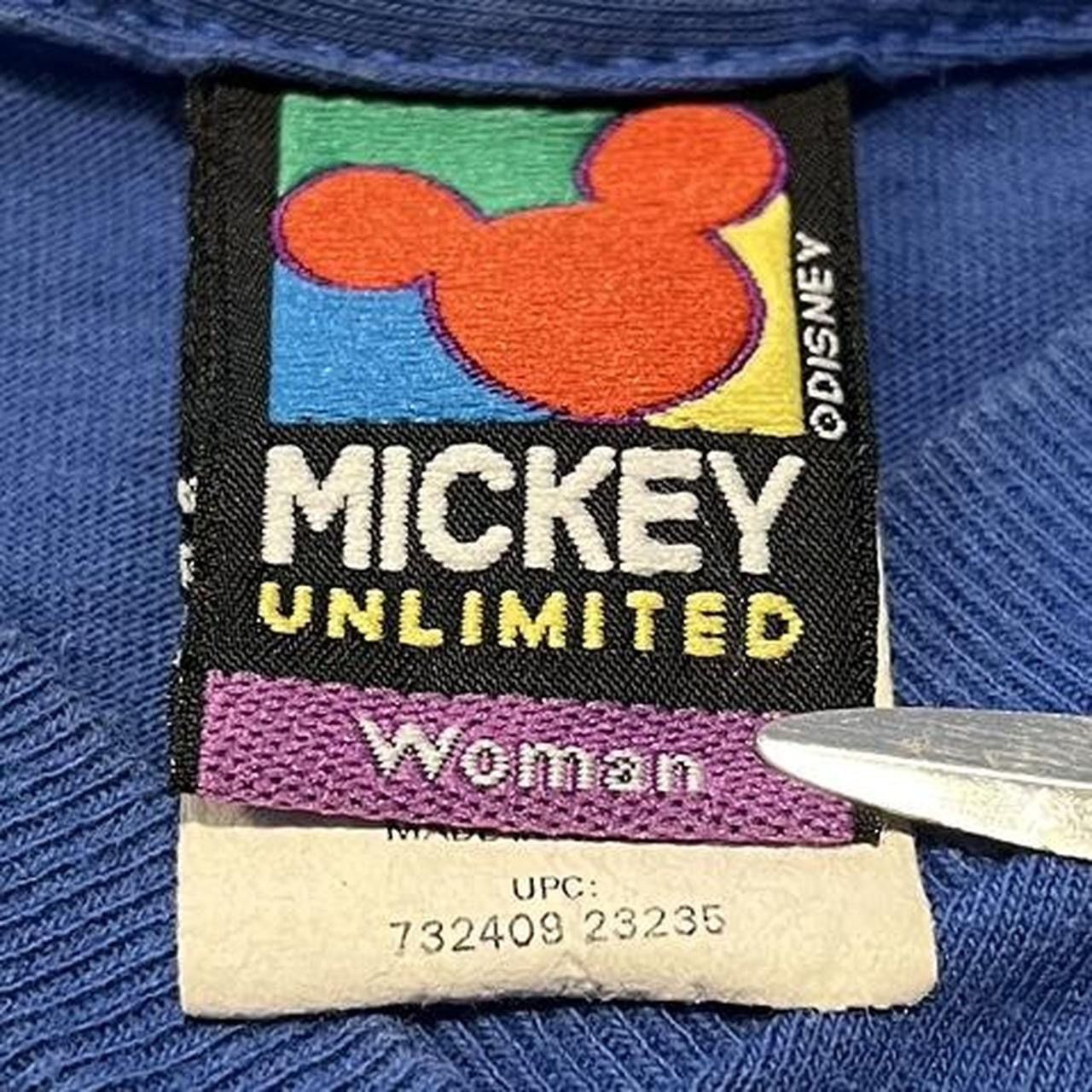Disney × Mickey Mouse × Vintage Vintage 90s Mickey Unlimited Disney Cartoon Tee Tshirt Size XXL / US 16-18 / IT 52-54 - 4 Thumbnail