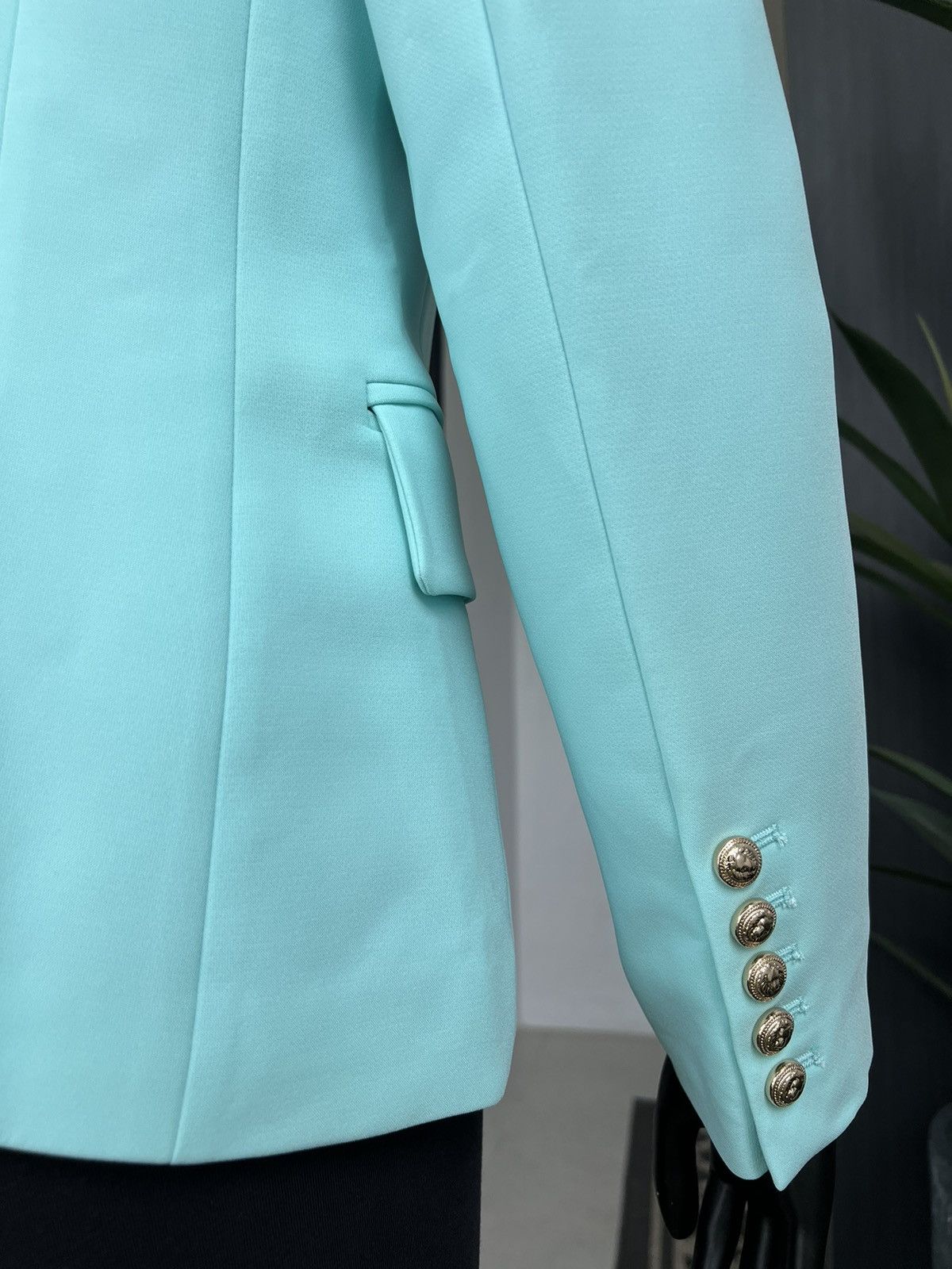 Other HarleyFashion New Candy Light Blue Blazer Size L / US 10 / IT 46 - 5 Thumbnail