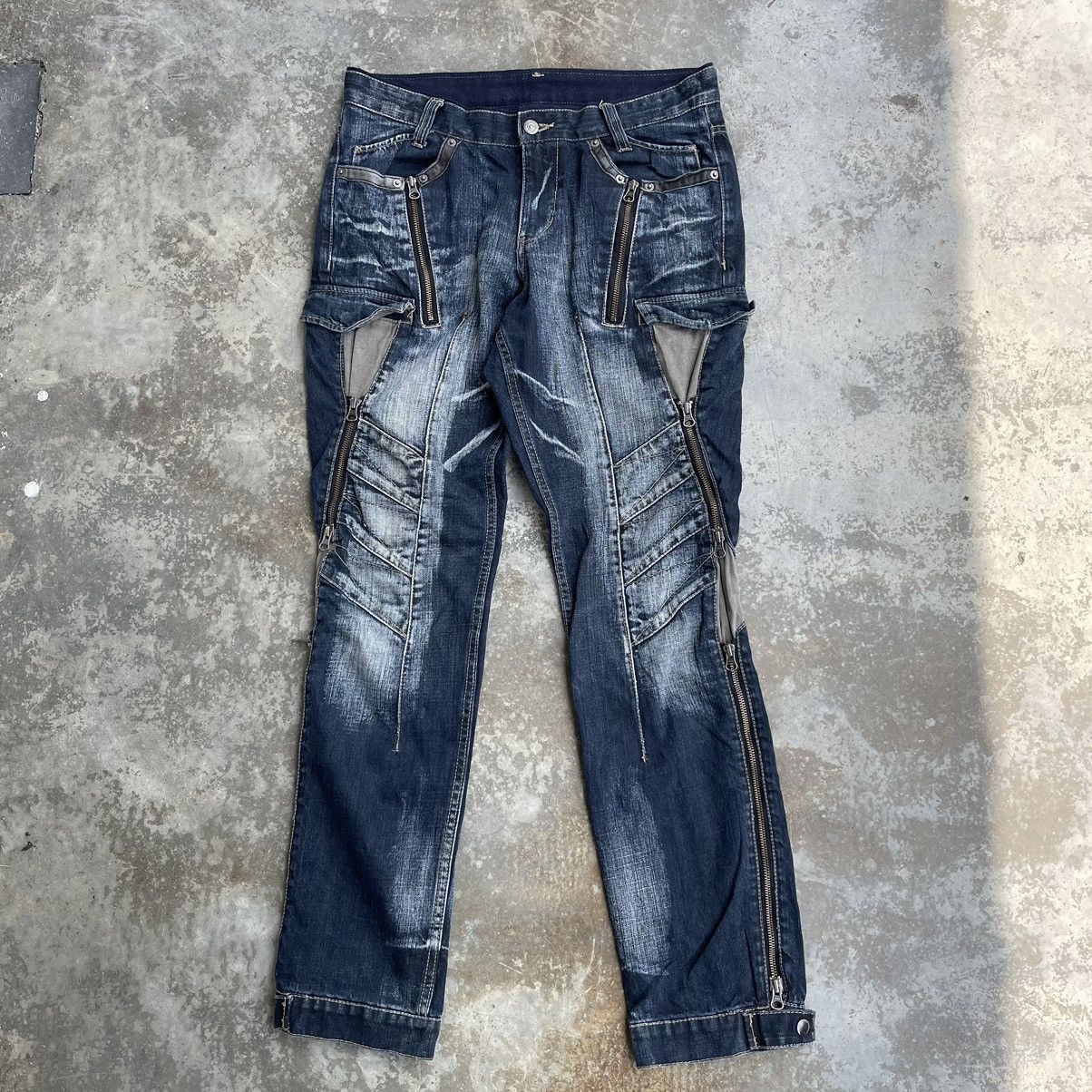 PPFM Vintage PPFM Bondage Punk ifsixwasnine LGB Style Denim Size US 34 / EU 50 - 3 Thumbnail