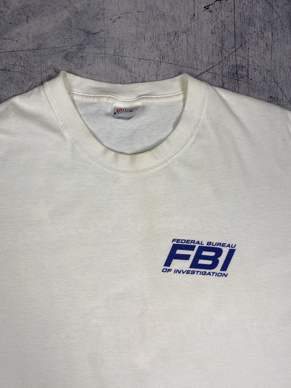 Vintage 1990s FBI Federal Bureau Investigation USA Tee