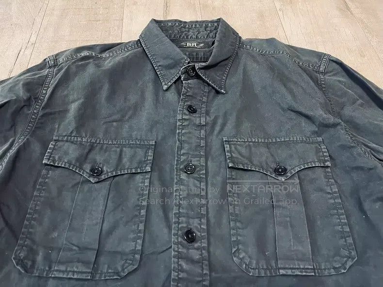 RRL Ralph Lauren RRL Ralph Lauren Black workwear double pocket military sty Size US L / EU 52-54 / 3 - 1 Thumbnail