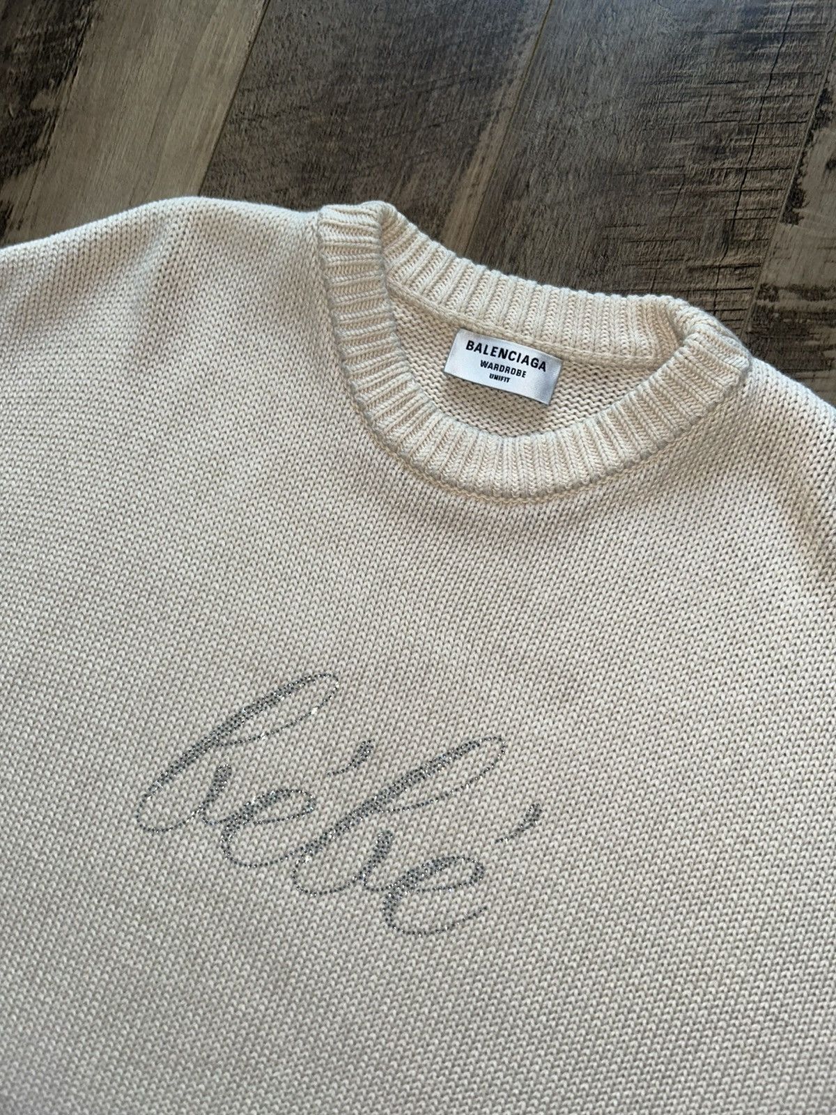 Balenciaga Balenciaga bebe heavy knit sweater Size US S / EU 44-46 / 1 - 3 Thumbnail