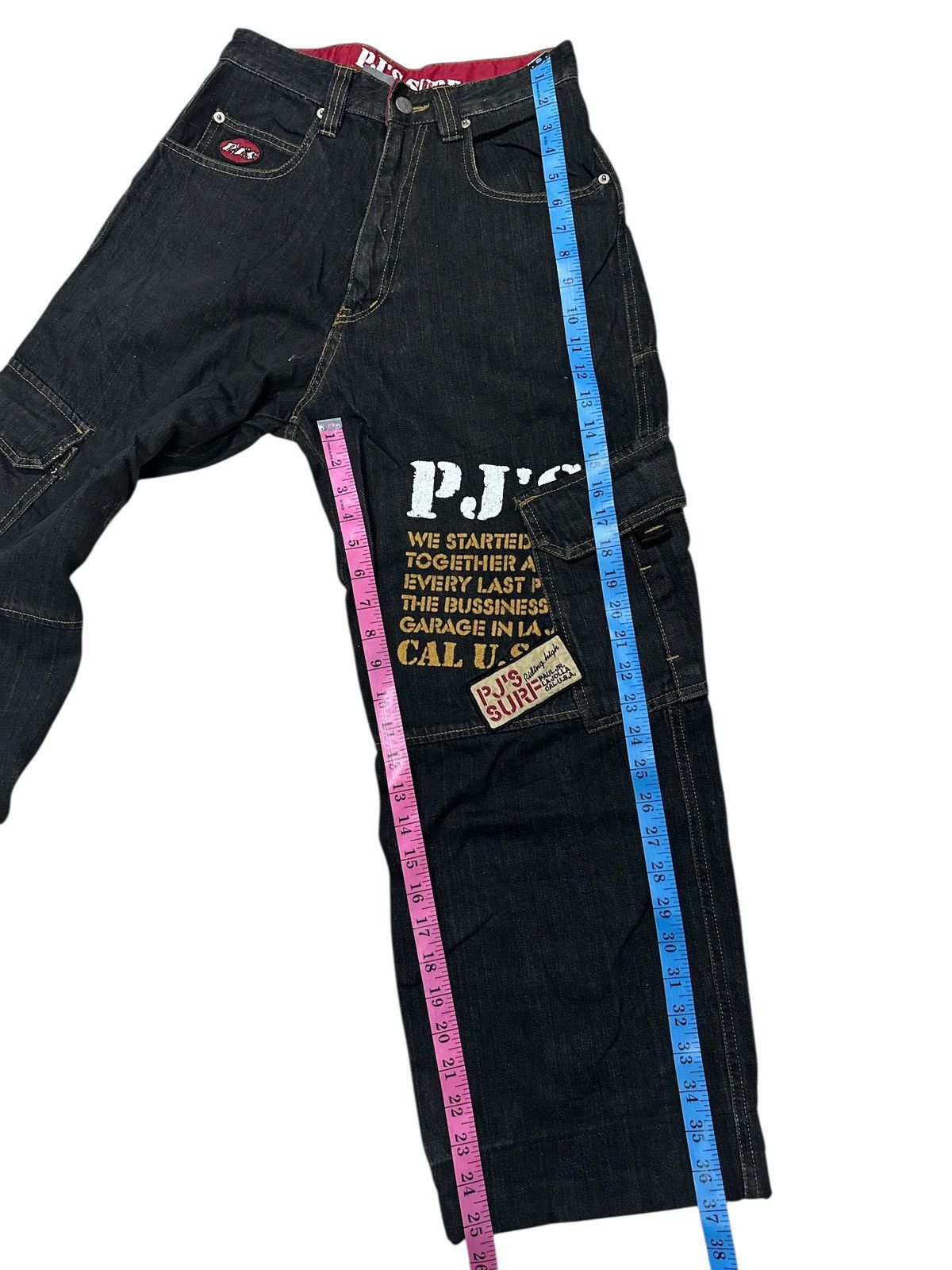 JNCO Pj Surf Baggy Multipocket . Size US 27 - 8 Thumbnail