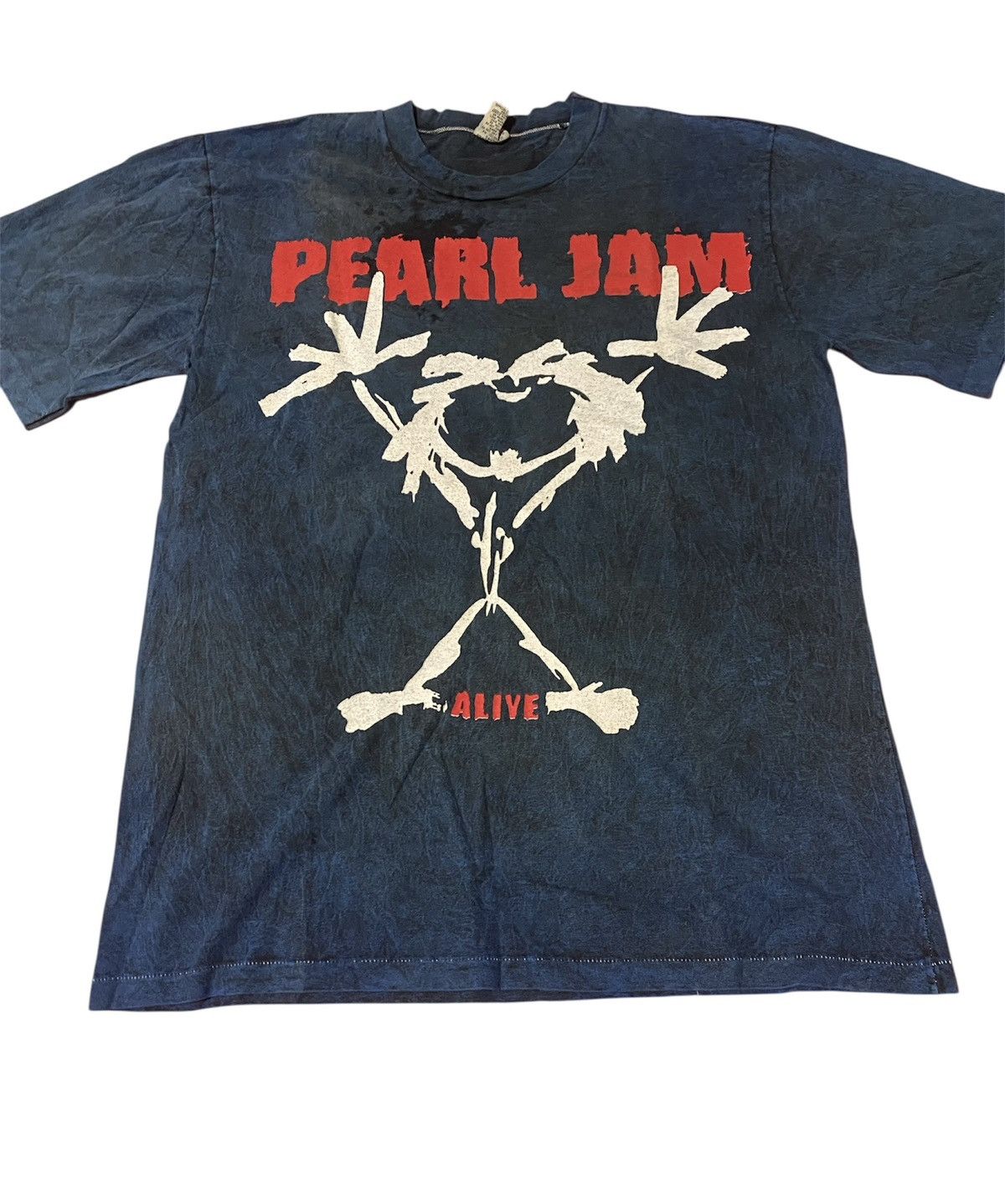 Henry Tiger PEARL JAM STICKMAN - T-shirt Imprimé - Black/noir
