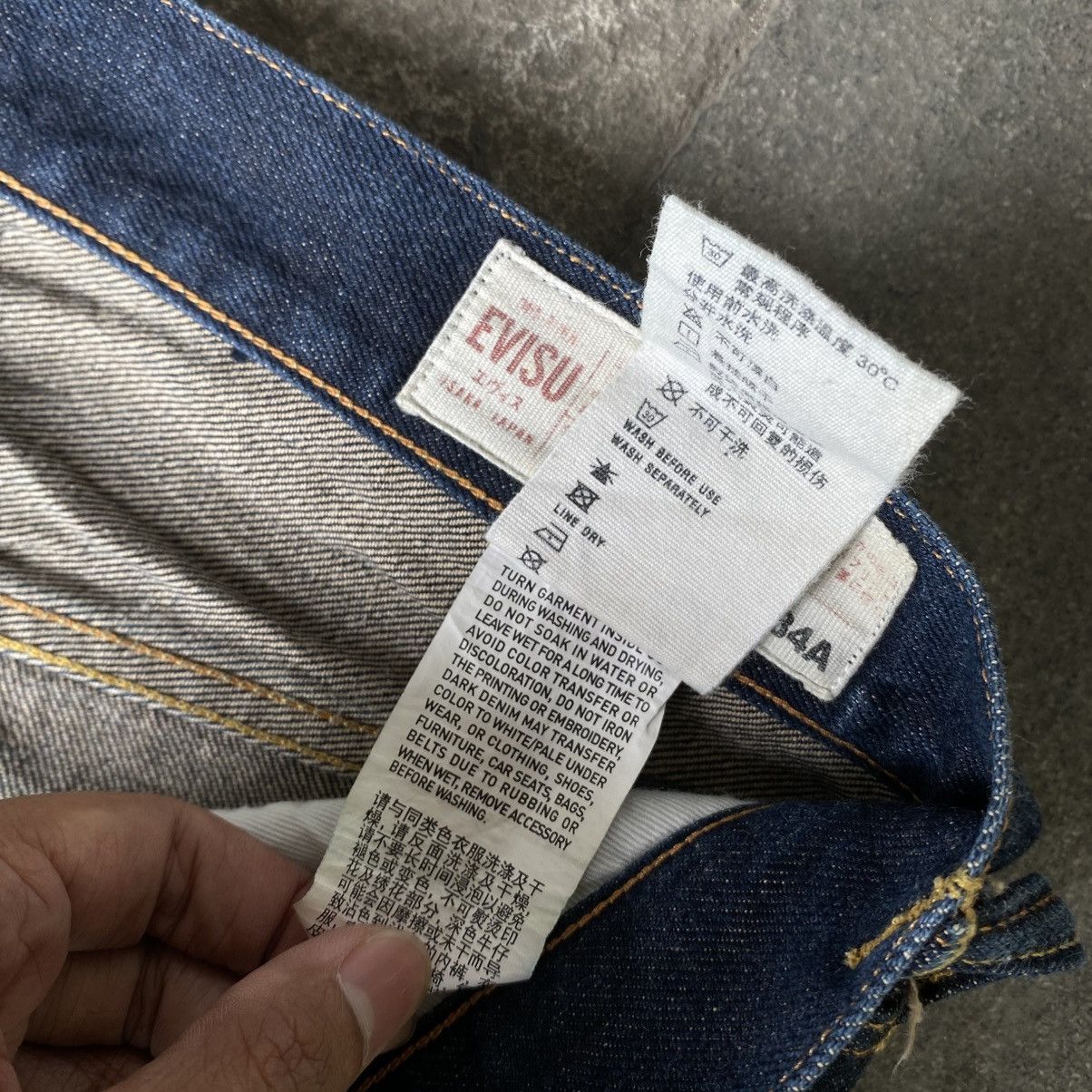 Evisu × Vintage Evisu Daicock Jort Pants No3 LOT 2000S Size US 34 / EU 50 - 9 Thumbnail