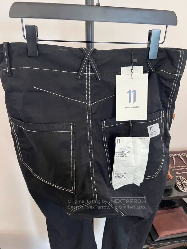 Other Boris Bidjan Saberi size S Topstitching hard cotton patchw Size US 27 - 5 Thumbnail