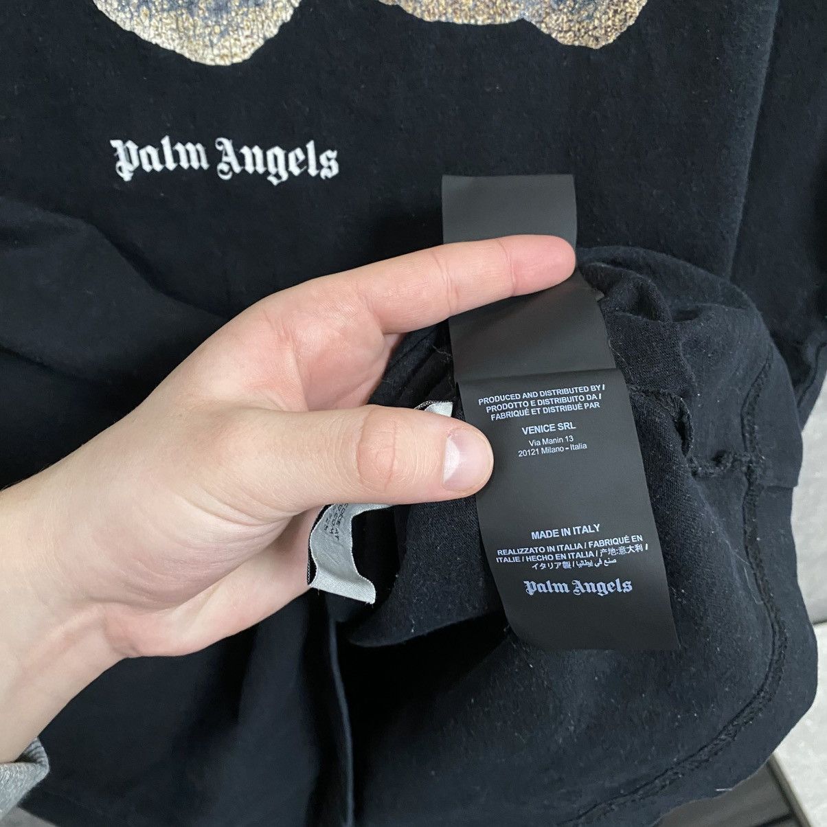 Palm Angels Palm Angels Bear T-Shirt Size US L / EU 52-54 / 3 - 15 Thumbnail