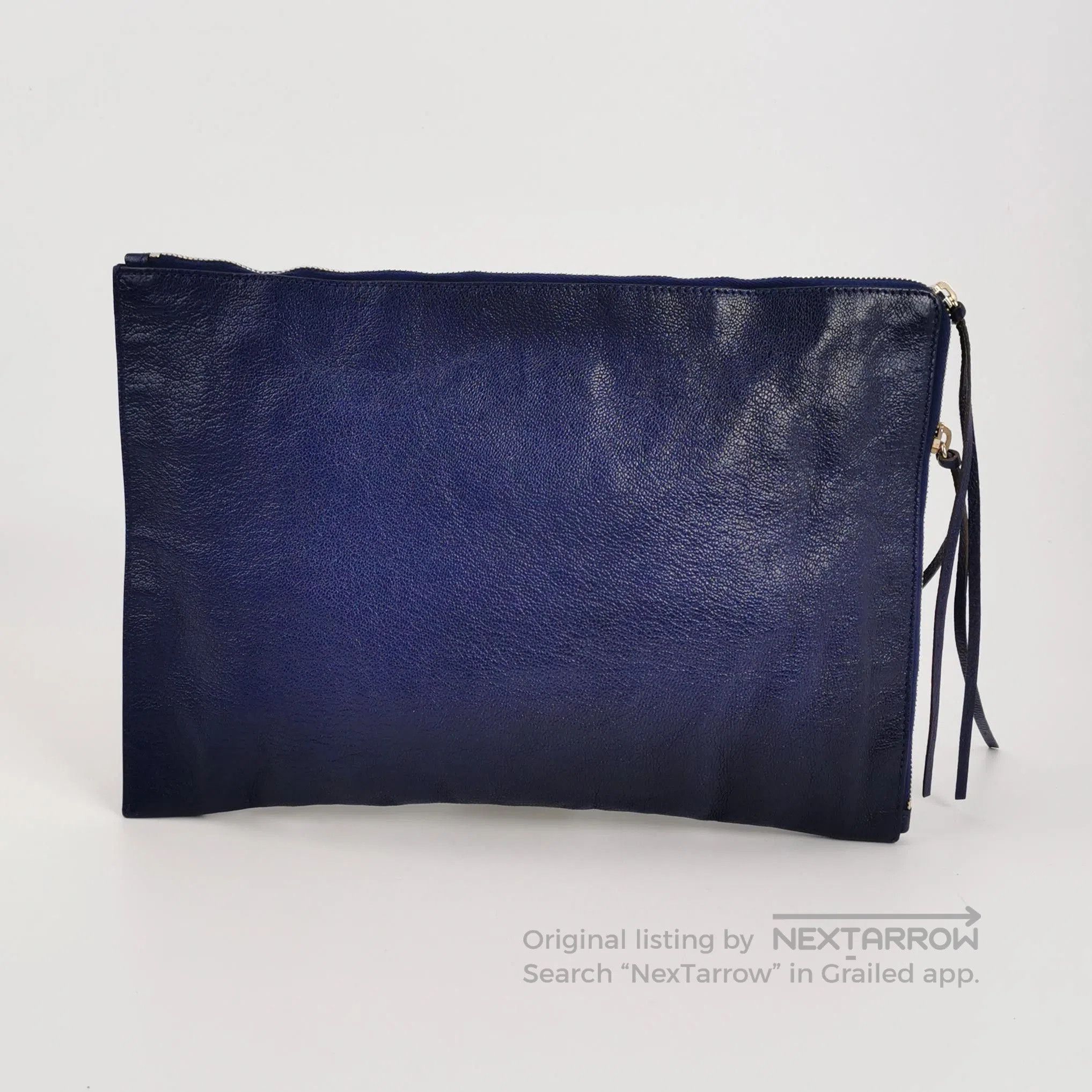 Balenciaga Balenciaga chips bag clutch - blue salt and vinegar