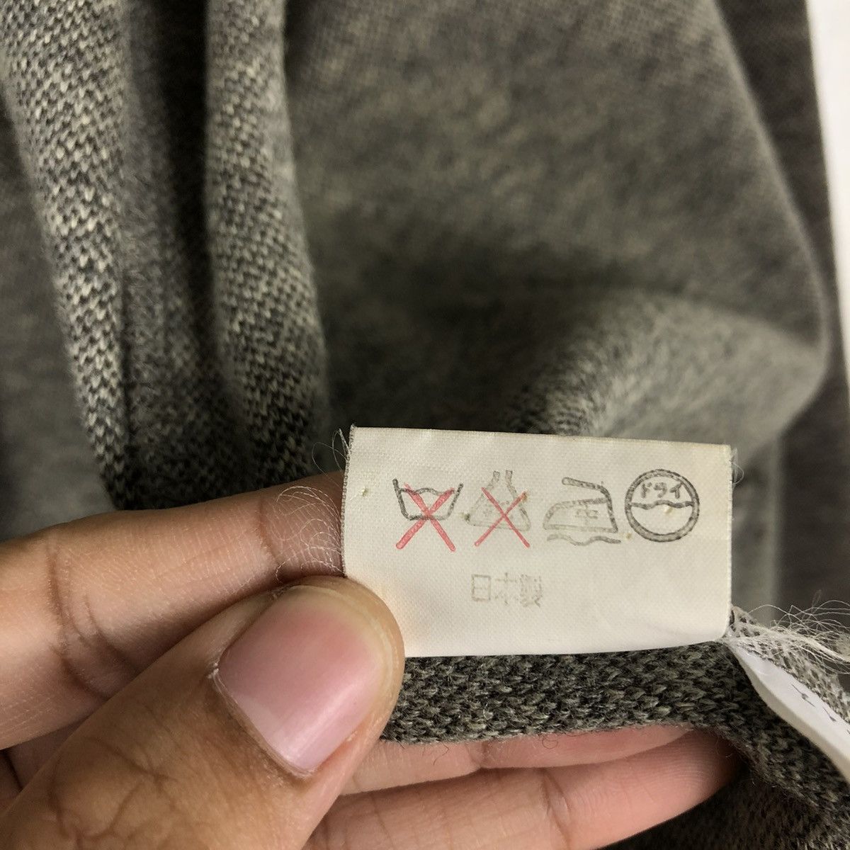 Yohji Yamamoto 🔥VINTAGE WOOL CROPPED BIKER JACKET Y’S YOHJI YAMAMOTO Size US M / EU 48-50 / 2 - 19 Thumbnail