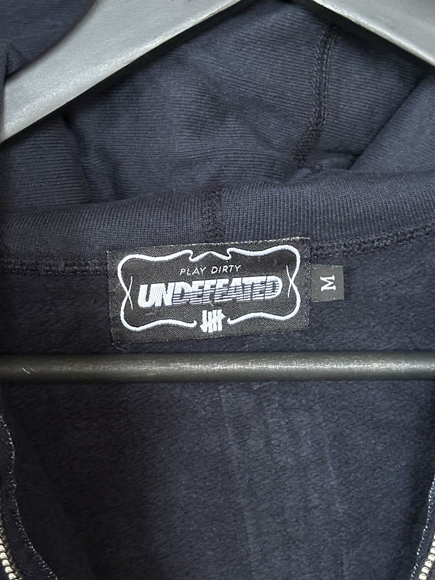 Undefeated Undefeated Blue Hoodie (Vintage Early 2000s) Size US M / EU 48-50 / 2 - 4 Thumbnail