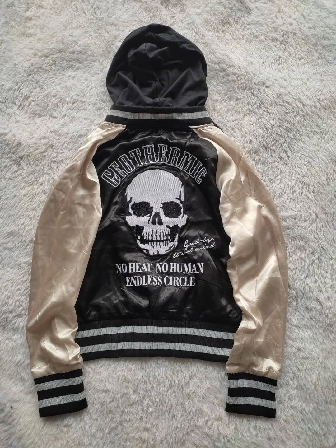 Japanese Brand Geotermic HCMii skull streetwear Size US M / EU 48-50 / 2 - 2 Thumbnail