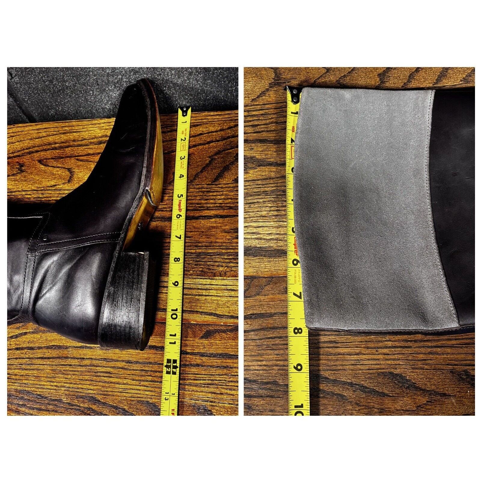 Kenneth Cole KENNETH COLE Rebellious Brown Leather Knee High Riding Boots Size US 9.5 / IT 39.5 - 7 Thumbnail