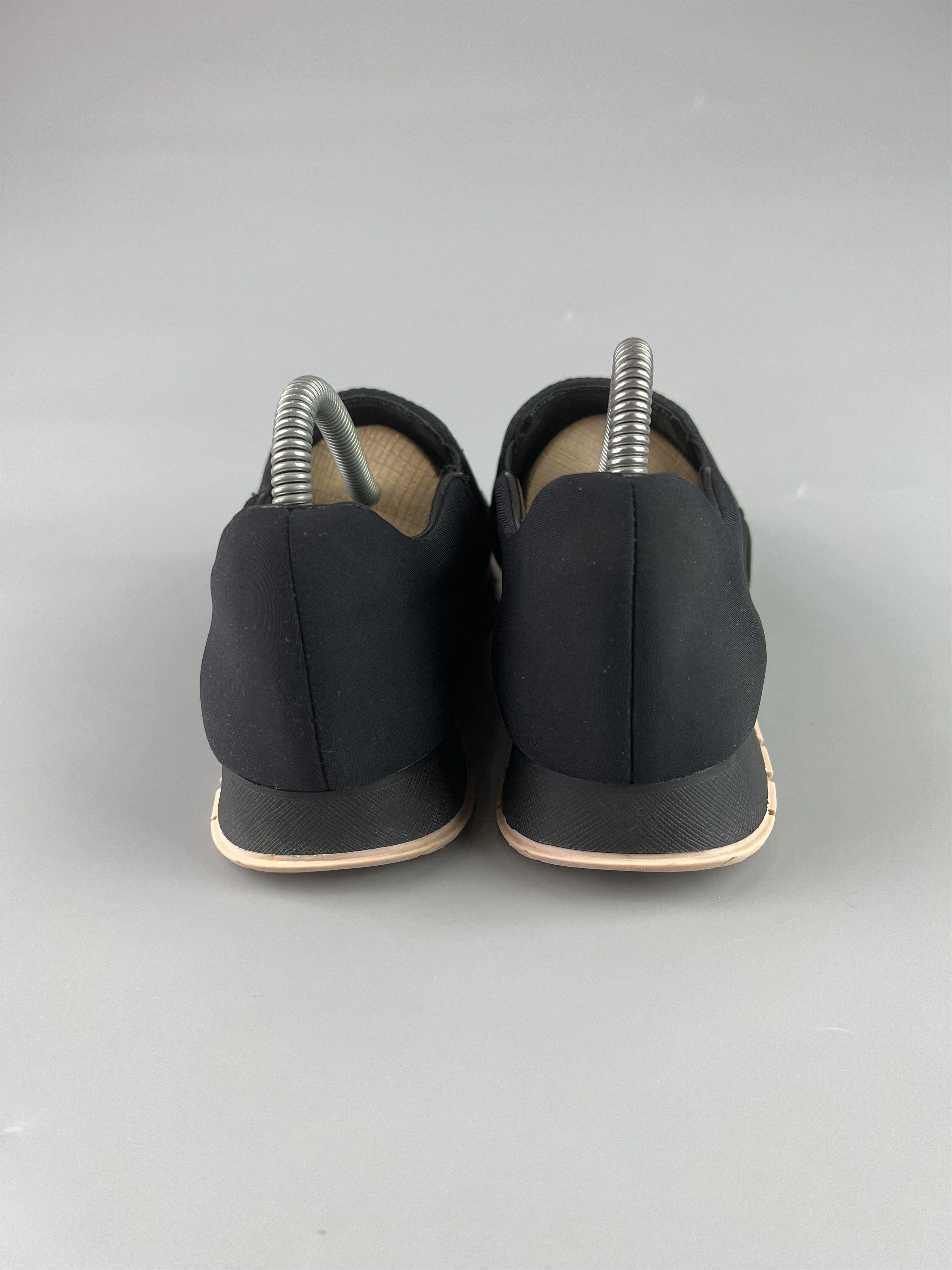 Prada Prada Women's Black Pink Slip-On Mocassins Size 37 Size US 7 / IT 37 - 4 Thumbnail