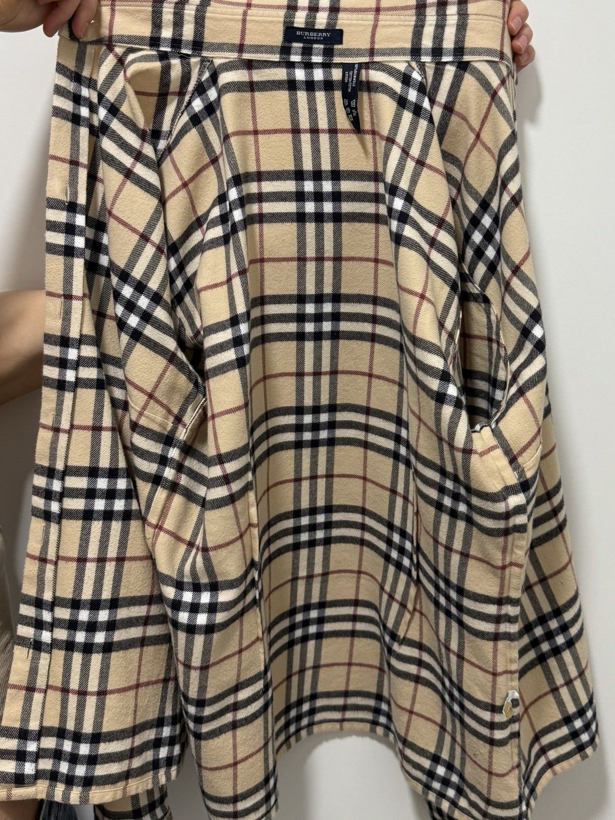 Burberry Vintage Burberry London Shirt Nova Check Long Sleeve y2k Size XL / US 12-14 / IT 48-50 - 13 Thumbnail