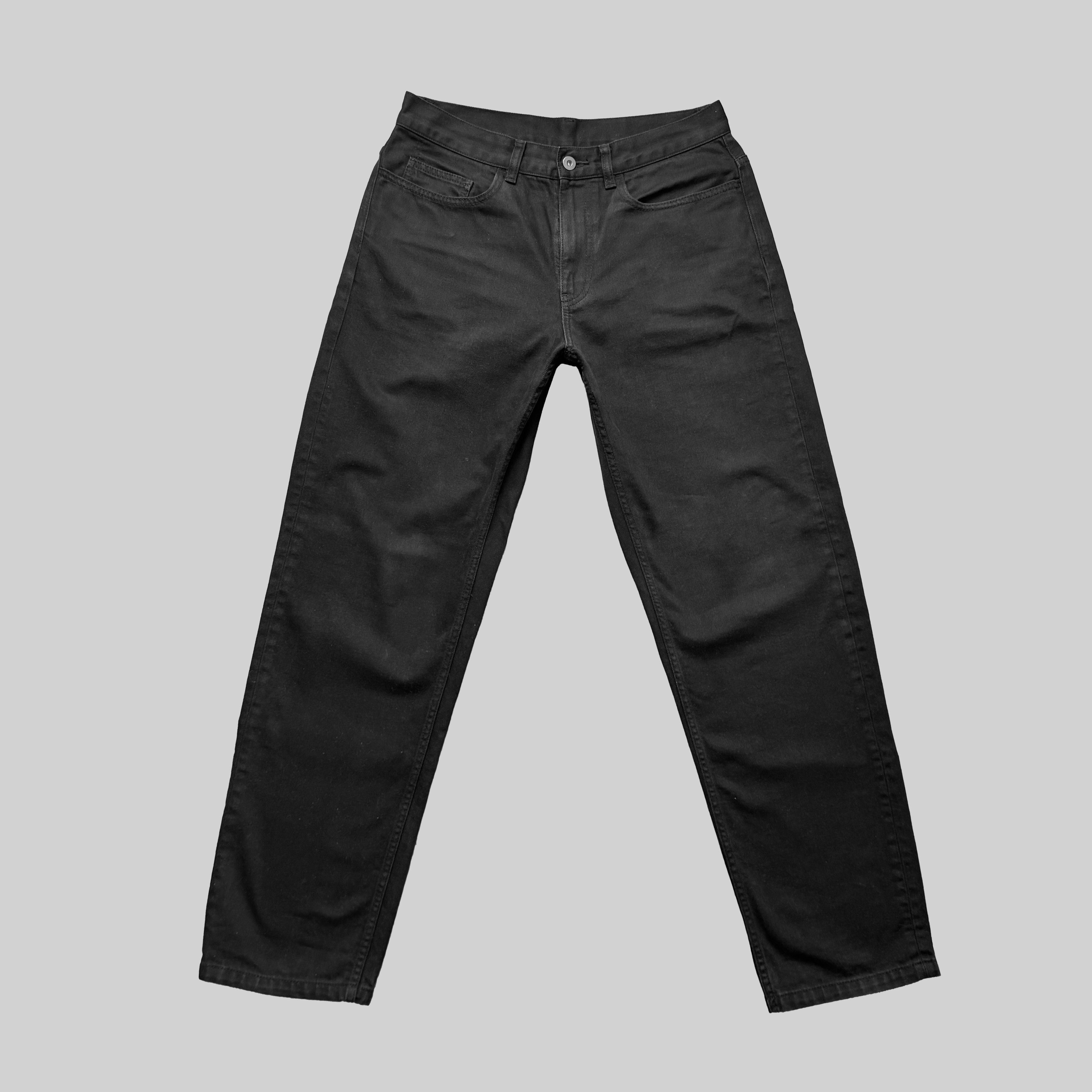 Muji Black Jeans Size US 31 - 1 Thumbnail