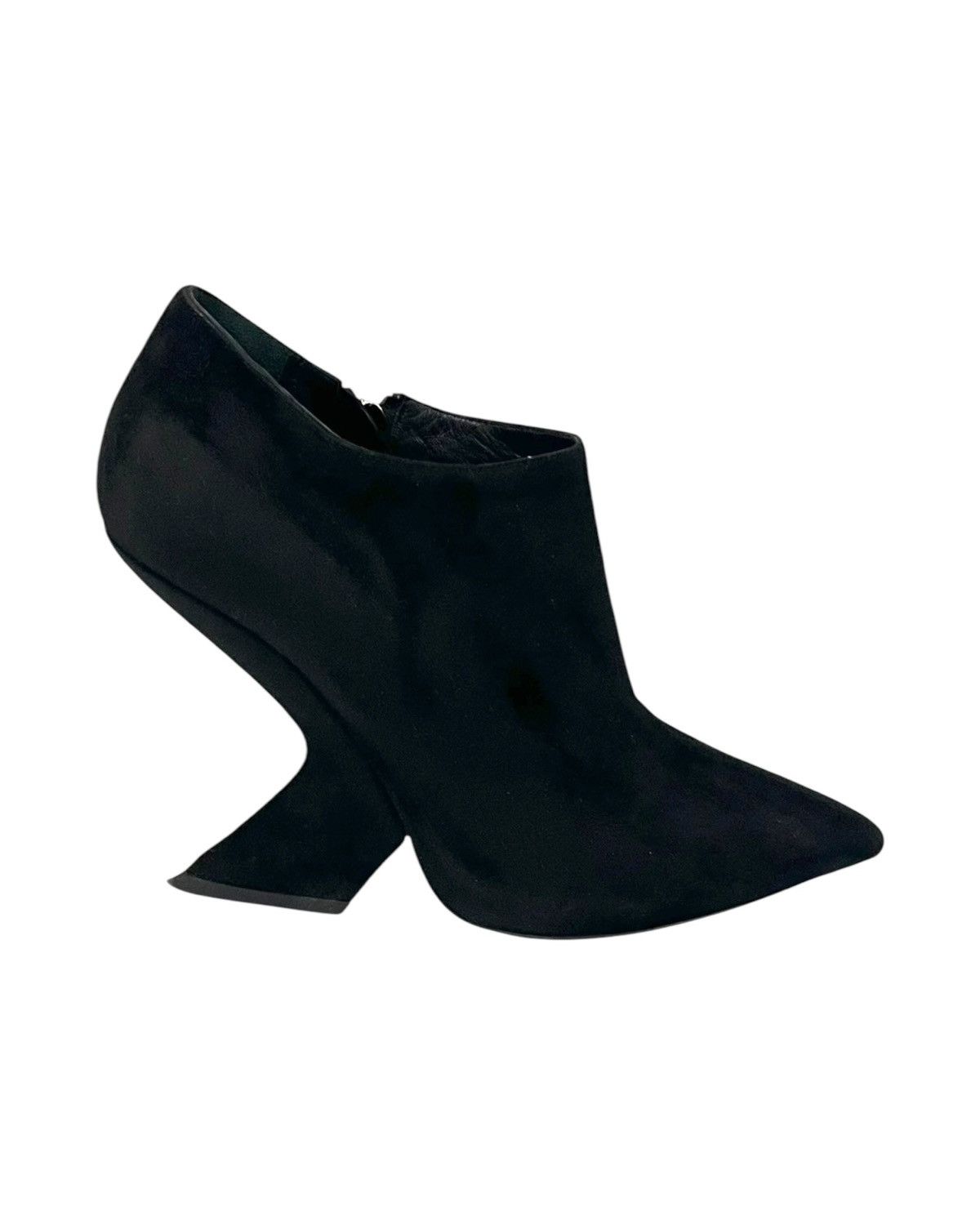 Dior Dior Black Suede Ankle Boots Size US 7 / IT 37 - 1 Thumbnail