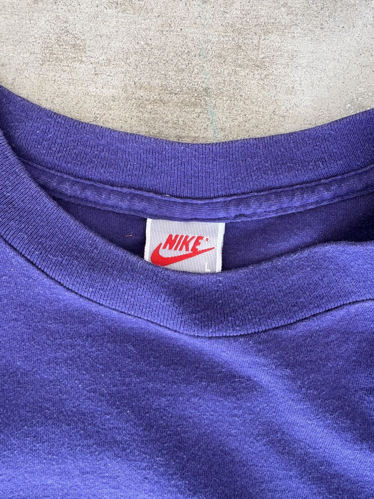 Nike × Nike ACG × Vintage Nike air mowabb vintage shirt purple 90s Size US L / EU 52-54 / 3 - 3 Thumbnail