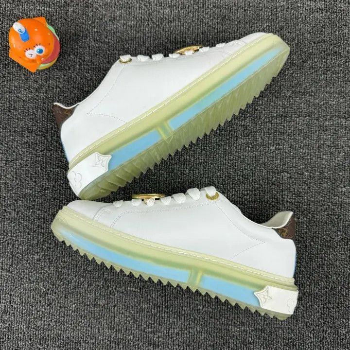 Louis Vuitton Louis Vuitton Time Out Low-Top Fashion Sneakers -2508 Size US 4 / IT 34 - 6 Thumbnail