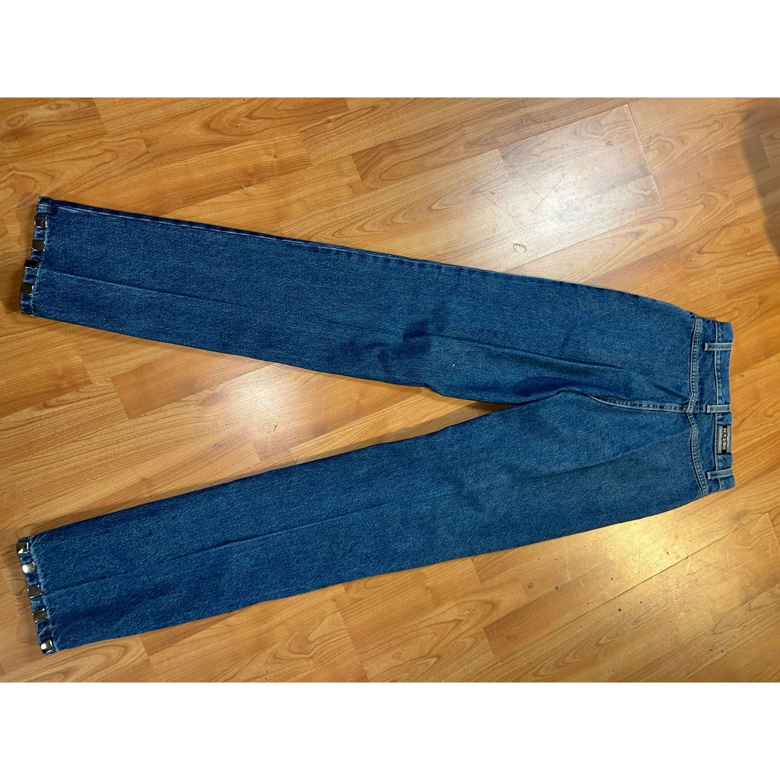 Vintage Vintage Womens Rockies Jeans Denim Stud Western Bottoms 26/3 Size 26" / US 2 / IT 38 - 7 Thumbnail