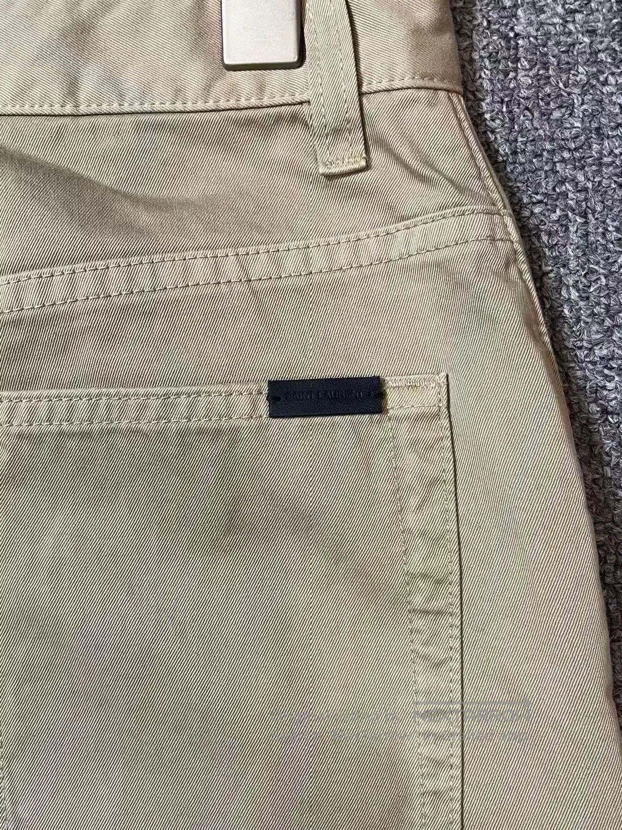 Saint Laurent Paris Saint Laurent Beige Straight. Size 28" / US 6 / IT 42 - 4 Thumbnail