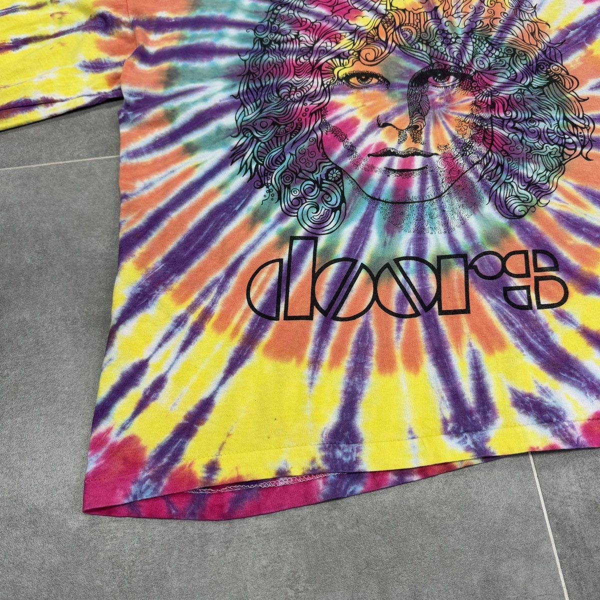 Band Tees × Droors Doors Tie Dye Oversized T-Shirt Size XL Size US XL / EU 56 / 4 - 5 Thumbnail